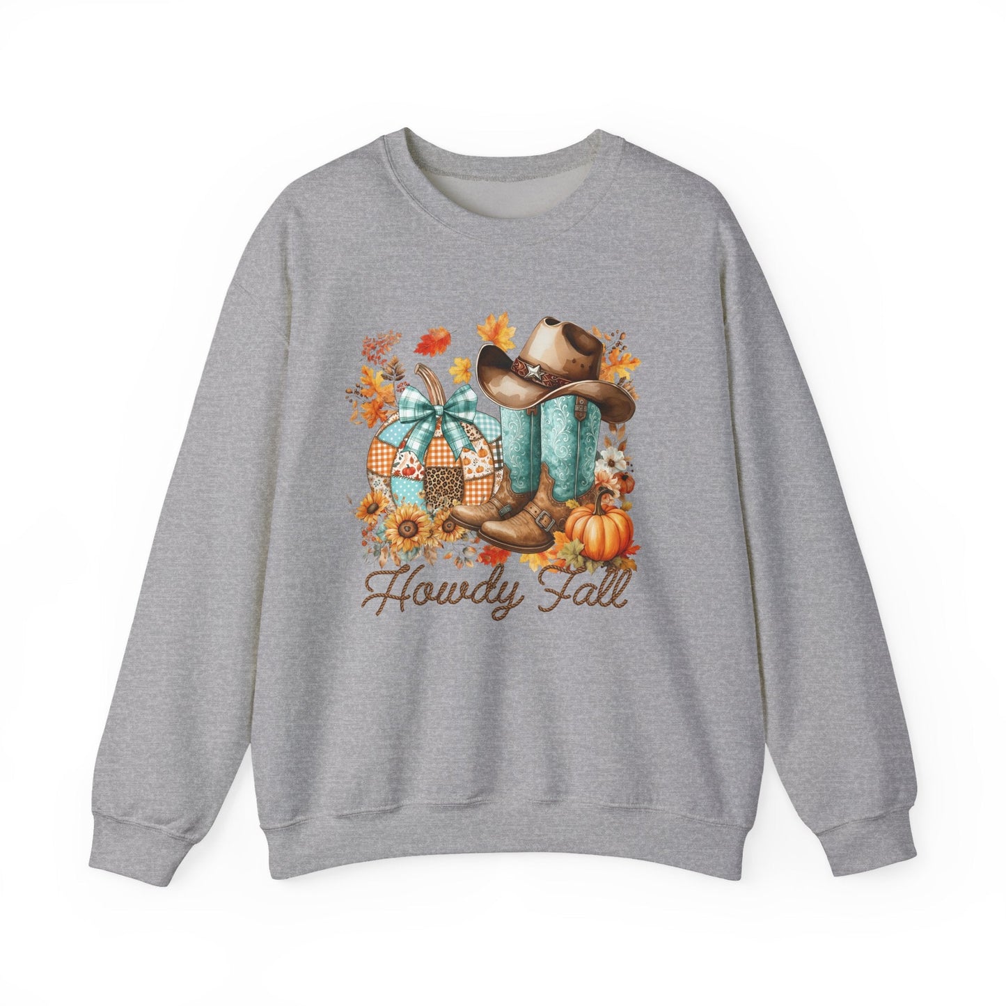 Howdy Fall Sweatshirt - Shirt Happens Graphics