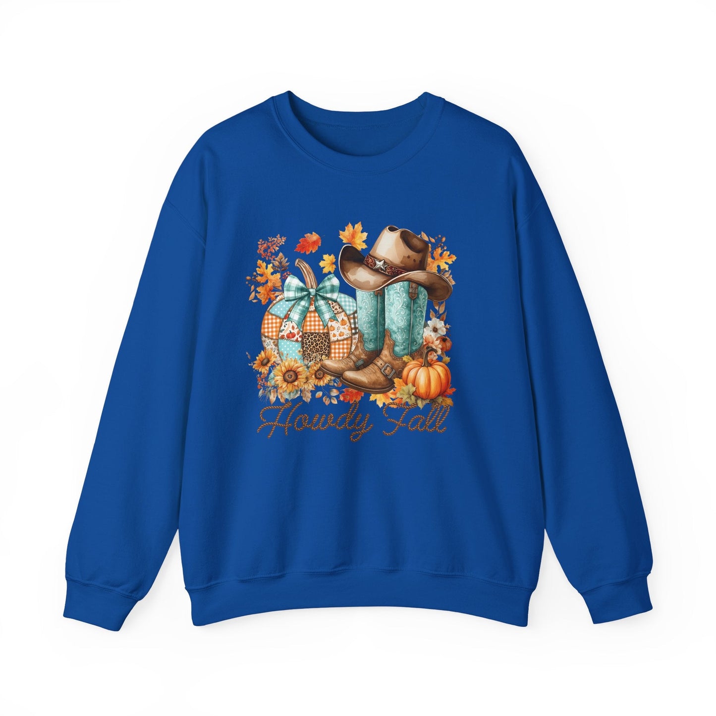 Howdy Fall Sweatshirt - Shirt Happens Graphics
