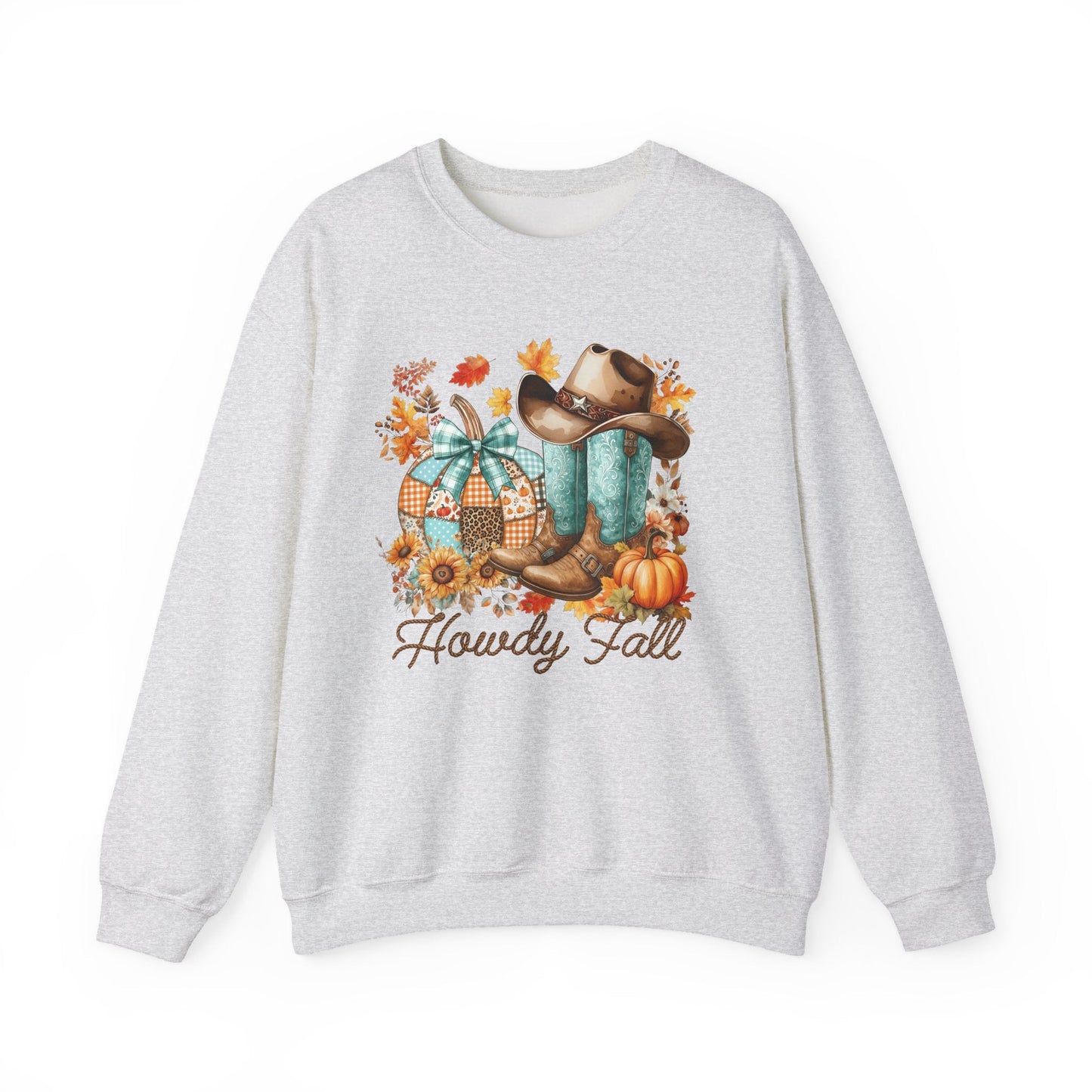 Howdy Fall Sweatshirt - Shirt Happens Graphics
