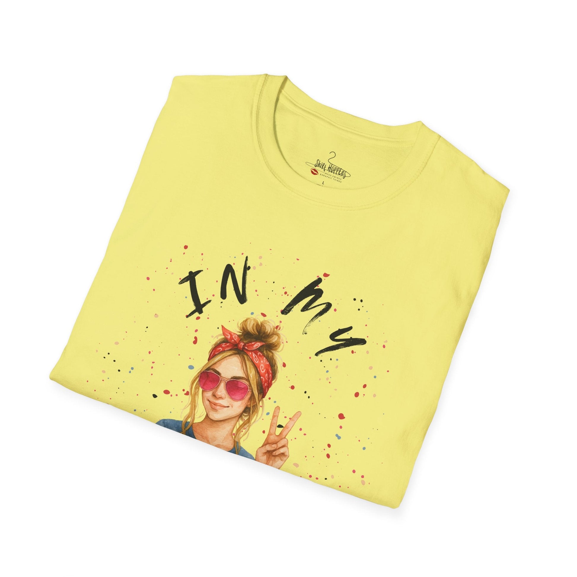IDGAF ERA - Trendy Graphic T-Shirt for Casual Vibes - Perfect Gift for Friends, Birthday Celebration, Festivals, Everyday Wear, Unique Style - Shirt Happens Graphics