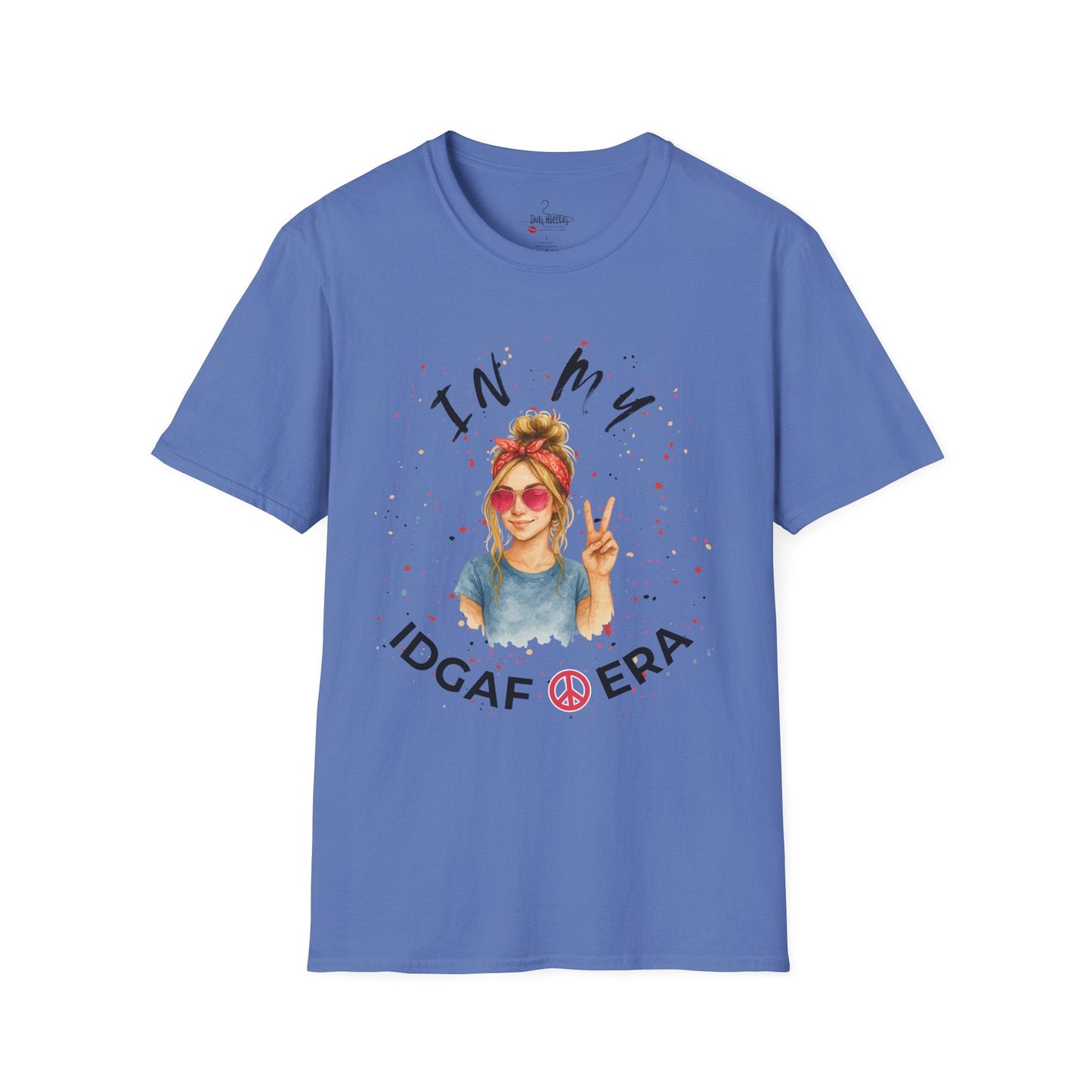 IDGAF ERA - Trendy Graphic T-Shirt for Casual Vibes - Perfect Gift for Friends, Birthday Celebration, Festivals, Everyday Wear, Unique Style - Shirt Happens Graphics