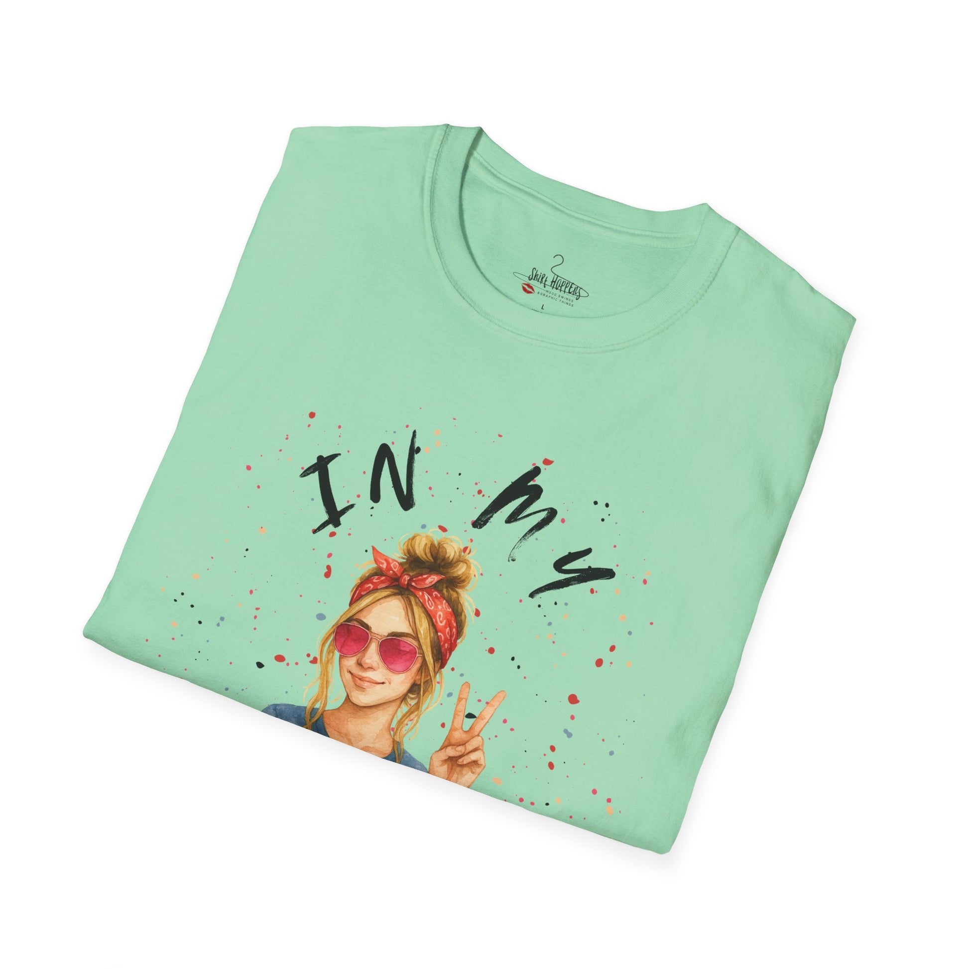IDGAF ERA - Trendy Graphic T-Shirt for Casual Vibes - Perfect Gift for Friends, Birthday Celebration, Festivals, Everyday Wear, Unique Style - Shirt Happens Graphics
