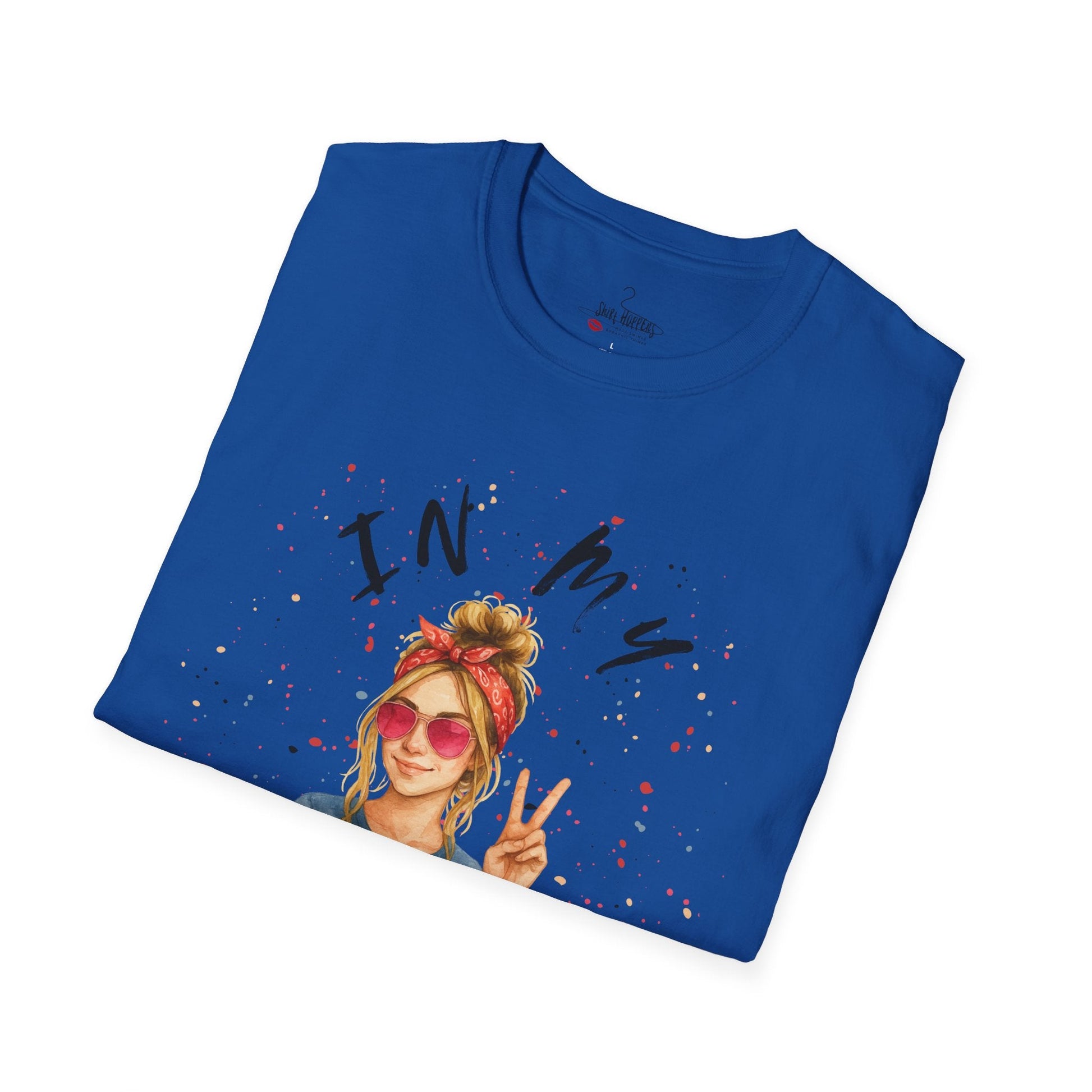IDGAF ERA - Trendy Graphic T-Shirt for Casual Vibes - Perfect Gift for Friends, Birthday Celebration, Festivals, Everyday Wear, Unique Style - Shirt Happens Graphics