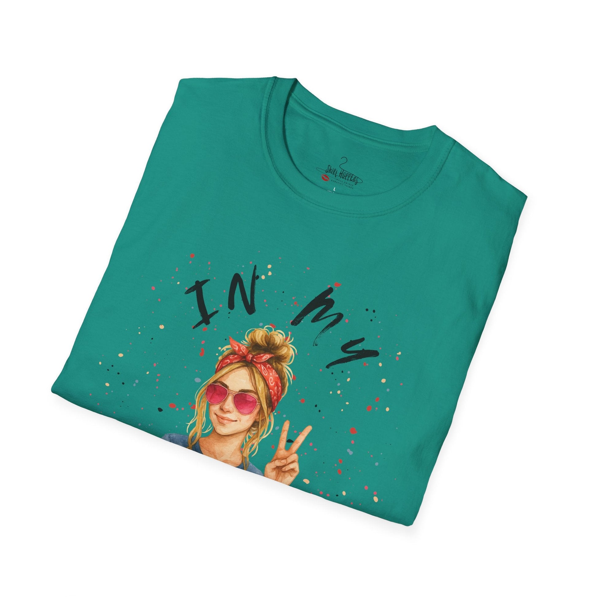 IDGAF ERA - Trendy Graphic T-Shirt for Casual Vibes - Perfect Gift for Friends, Birthday Celebration, Festivals, Everyday Wear, Unique Style - Shirt Happens Graphics
