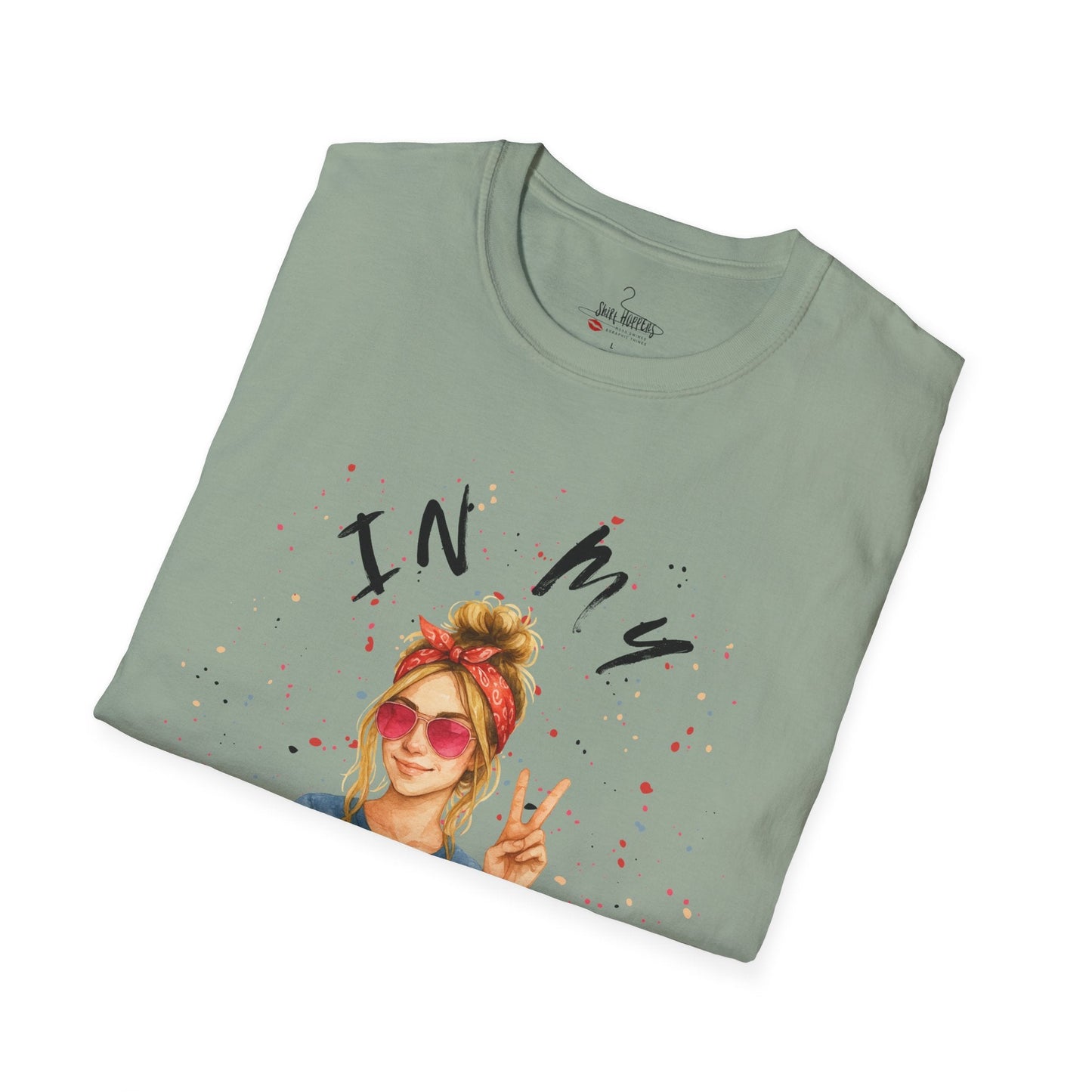 IDGAF ERA - Trendy Graphic T-Shirt for Casual Vibes - Perfect Gift for Friends, Birthday Celebration, Festivals, Everyday Wear, Unique Style - Shirt Happens Graphics