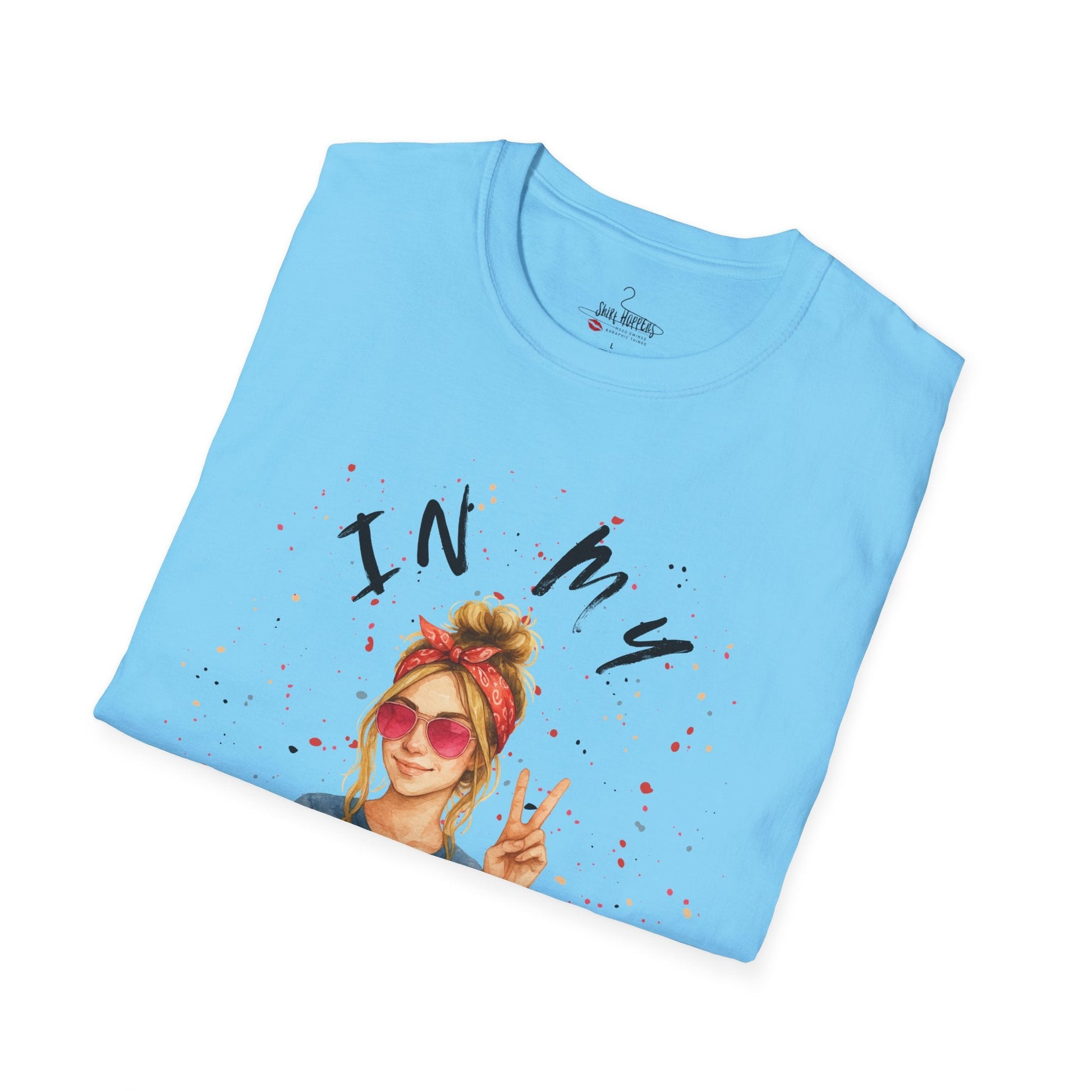 IDGAF ERA - Trendy Graphic T-Shirt for Casual Vibes - Perfect Gift for Friends, Birthday Celebration, Festivals, Everyday Wear, Unique Style - Shirt Happens Graphics