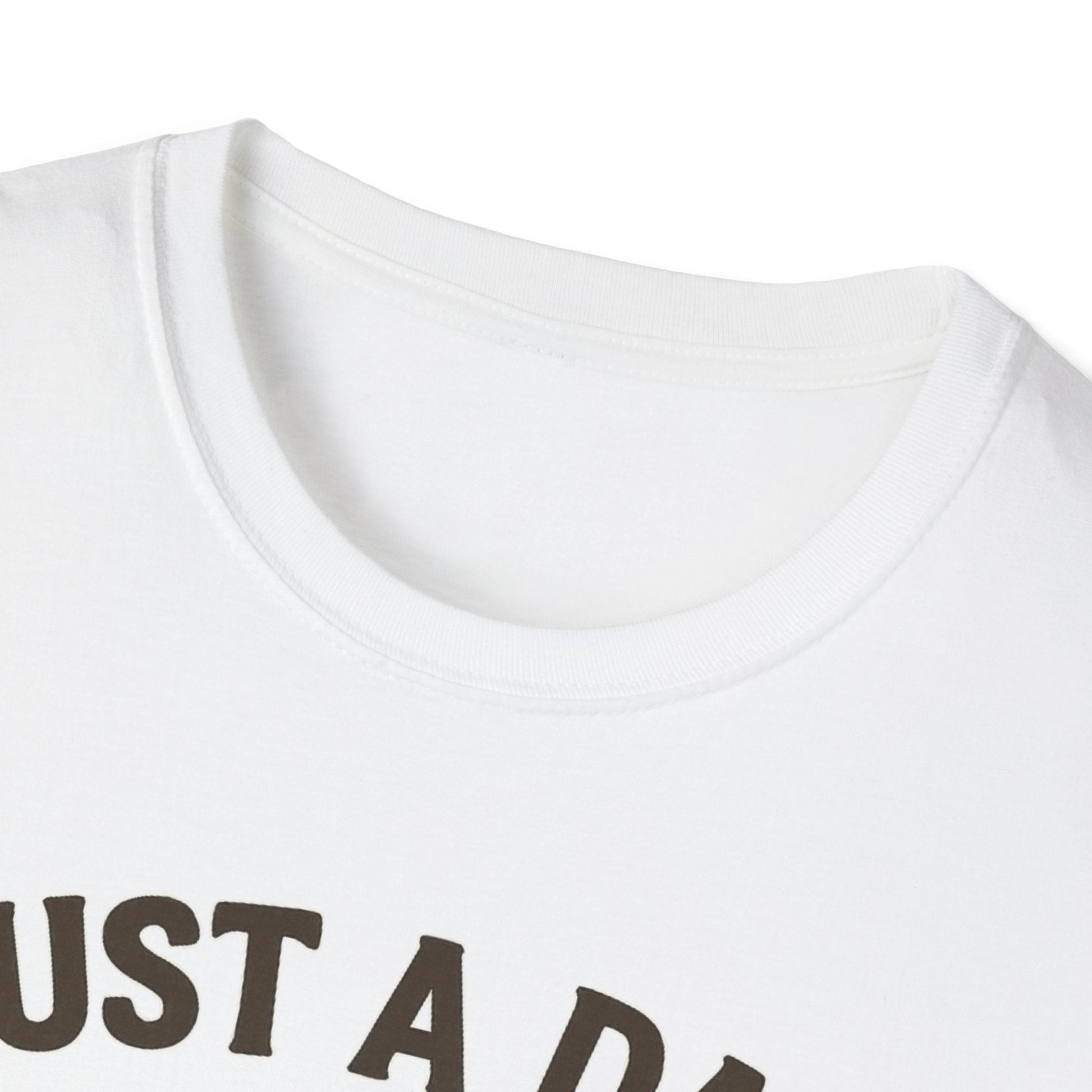 Just a Dad with the Milk Tee, Funny Father's Day Shirt - Shirt Happens Graphics