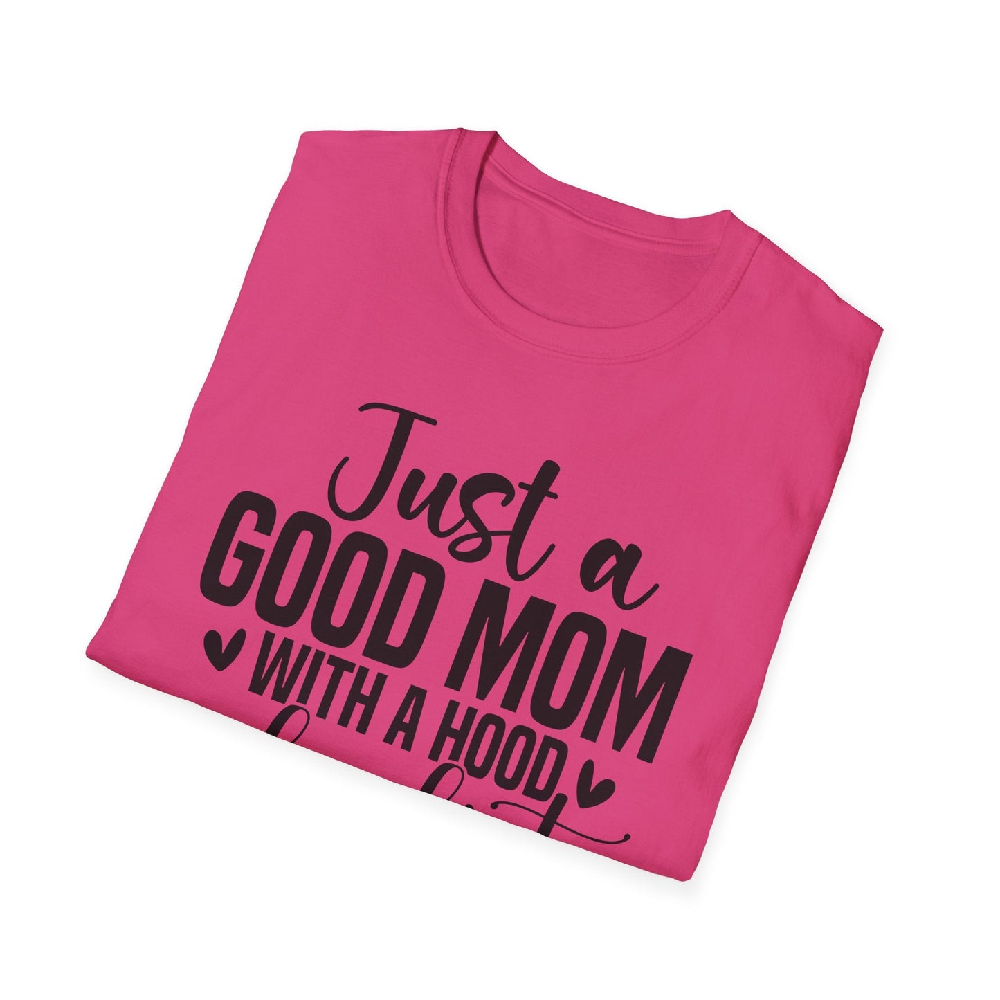 Just a Good Mom with a Hood Playlist T-Shirt | Funny and True Facts about me as a mom tee - Shirt Happens Graphics