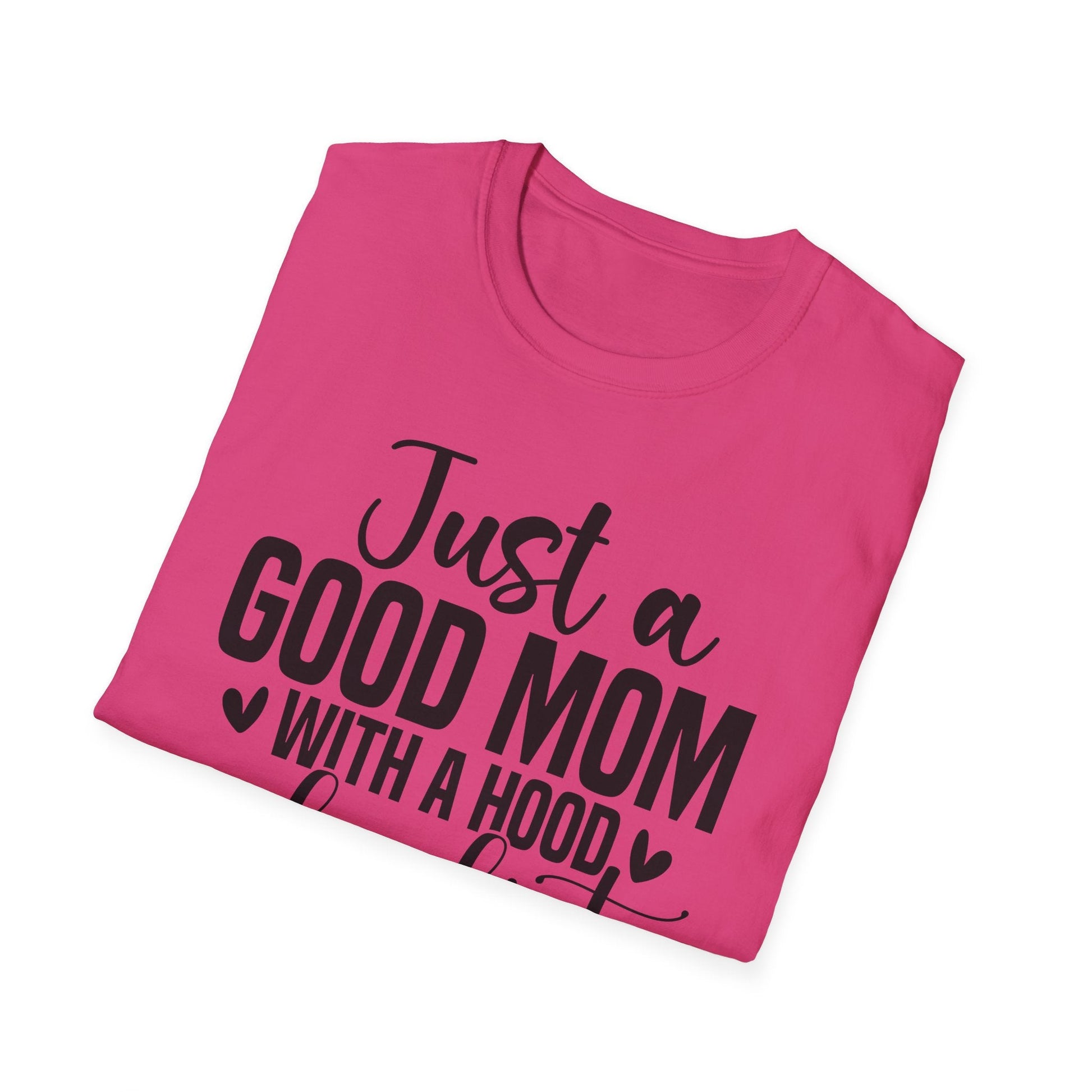 Just a Good Mom with a Hood Playlist T-Shirt | Funny and True Facts about me as a mom tee - Shirt Happens Graphics