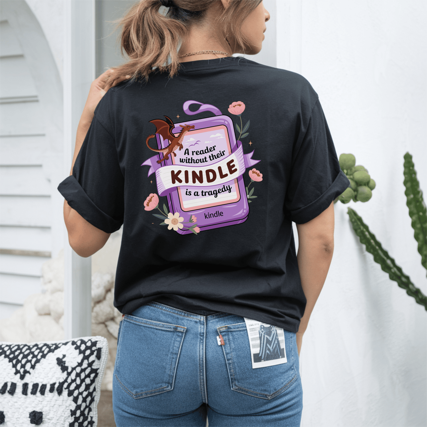 Kindle Lover T-Shirt - Shirt Happens Graphics