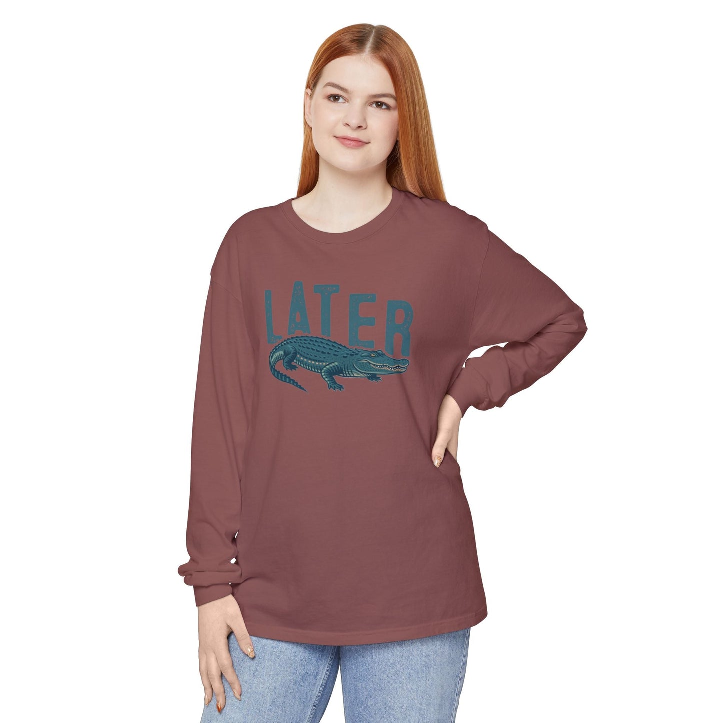 Later Gator - Casual Graphic Tee for Laid - Back Vibes | Perfect for Gifting, Relaxation, Everyday Wear, Beach Days, Summer Outings - Shirt Happens Graphics