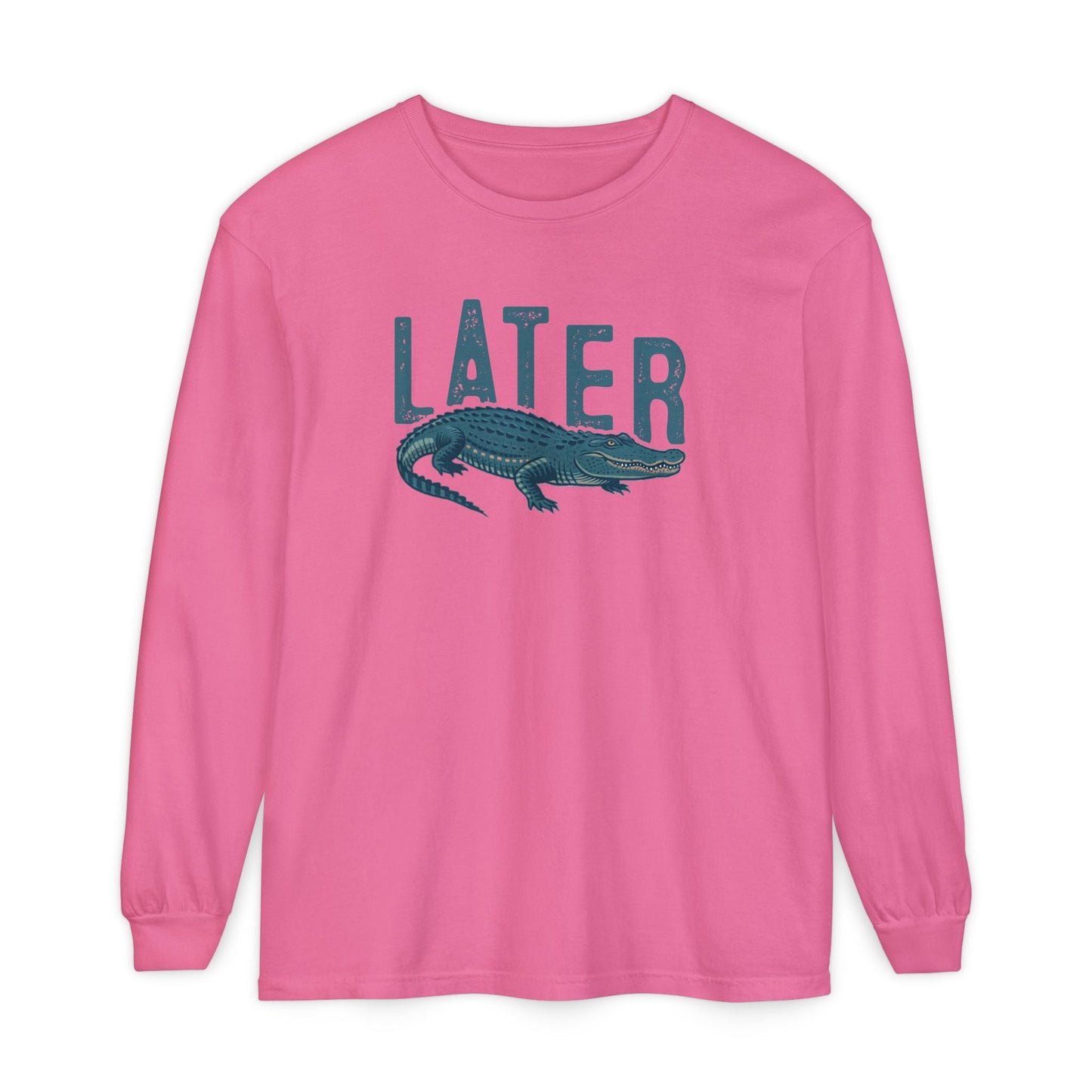 Later Gator - Casual Graphic Tee for Laid - Back Vibes | Perfect for Gifting, Relaxation, Everyday Wear, Beach Days, Summer Outings - Shirt Happens Graphics