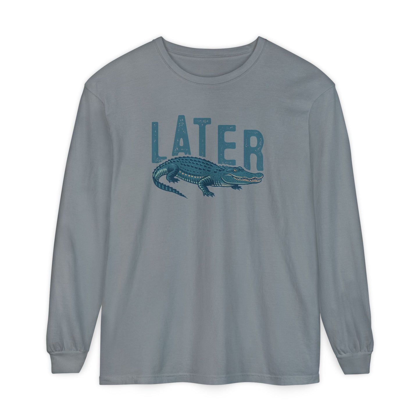 Later Gator - Casual Graphic Tee for Laid - Back Vibes | Perfect for Gifting, Relaxation, Everyday Wear, Beach Days, Summer Outings - Shirt Happens Graphics