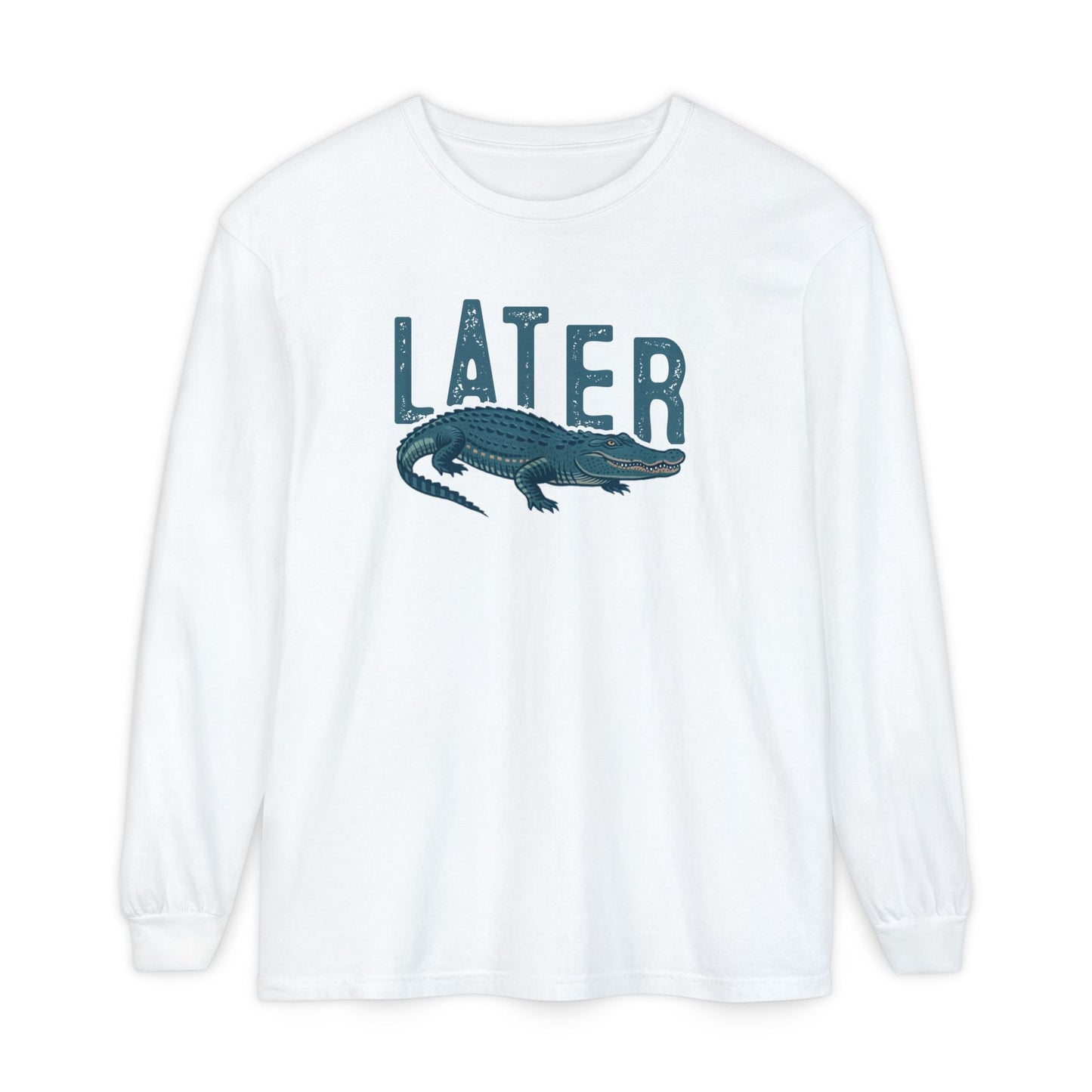 Later Gator - Casual Graphic Tee for Laid - Back Vibes | Perfect for Gifting, Relaxation, Everyday Wear, Beach Days, Summer Outings - Shirt Happens Graphics