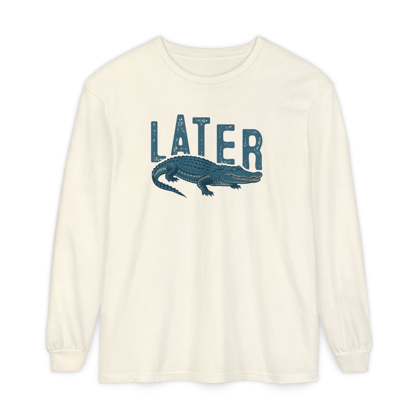 Later Gator - Casual Graphic Tee for Laid - Back Vibes | Perfect for Gifting, Relaxation, Everyday Wear, Beach Days, Summer Outings - Shirt Happens Graphics