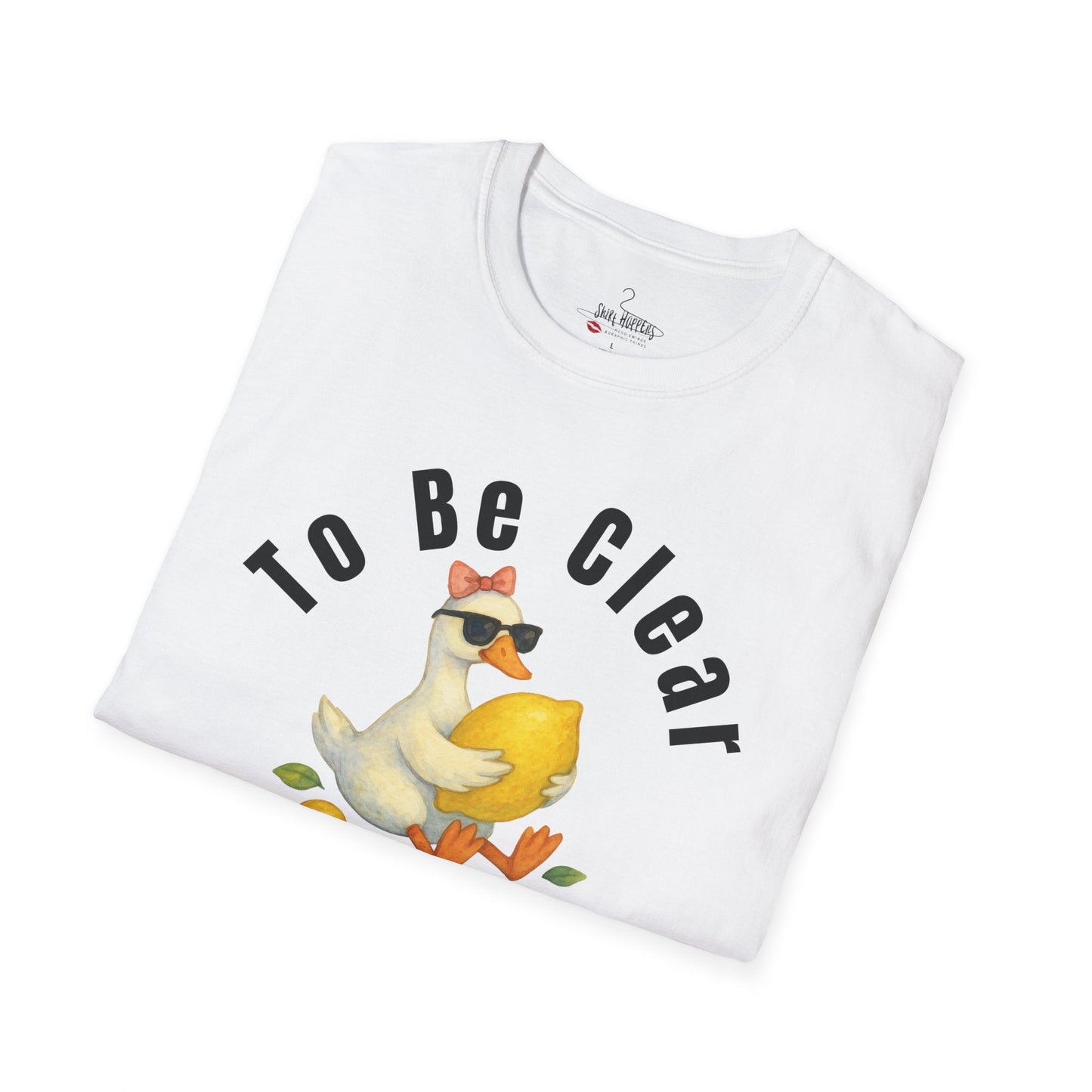 Lemon Squeezy Design, Cute Gift for Foodies, Humor Tee for Casual Outfits, Summer Apparel, - Shirt Happens Graphics