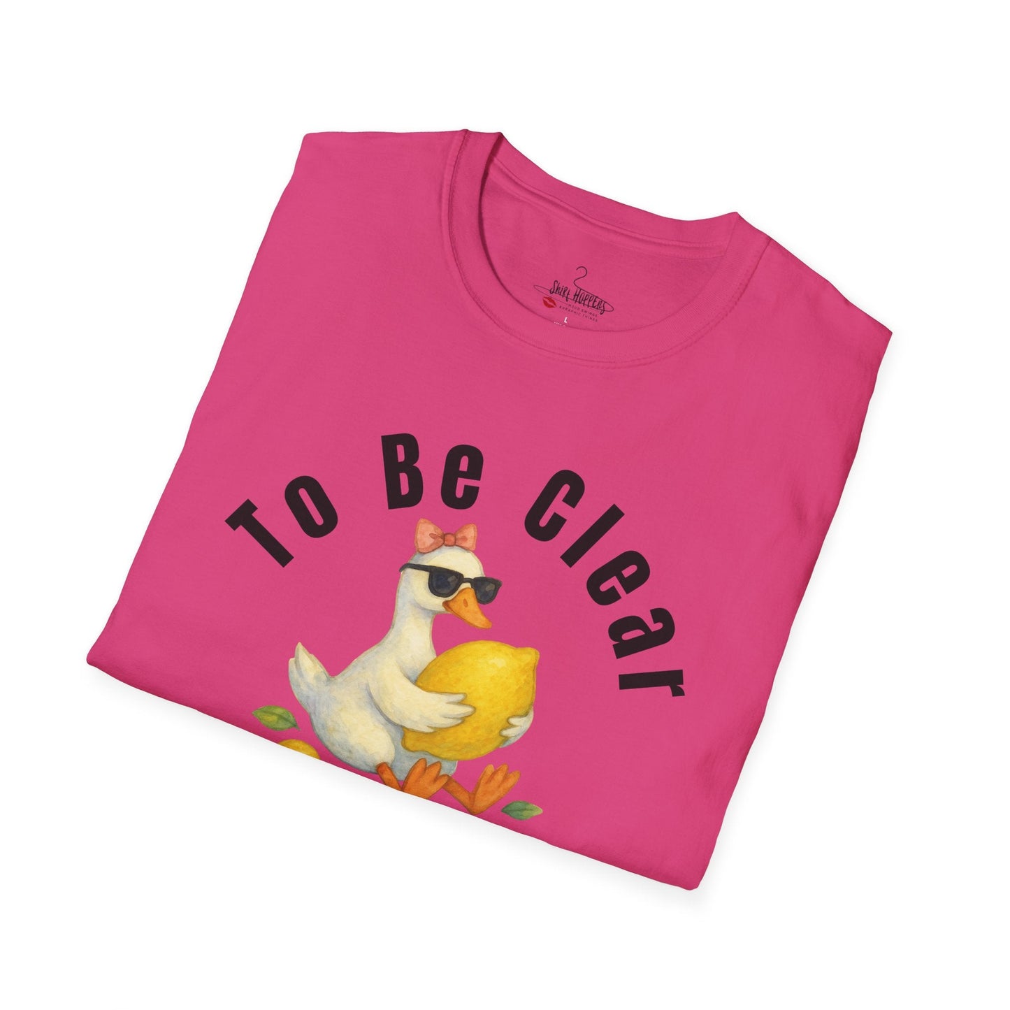 Lemon Squeezy Design, Cute Gift for Foodies, Humor Tee for Casual Outfits, Summer Apparel, - Shirt Happens Graphics