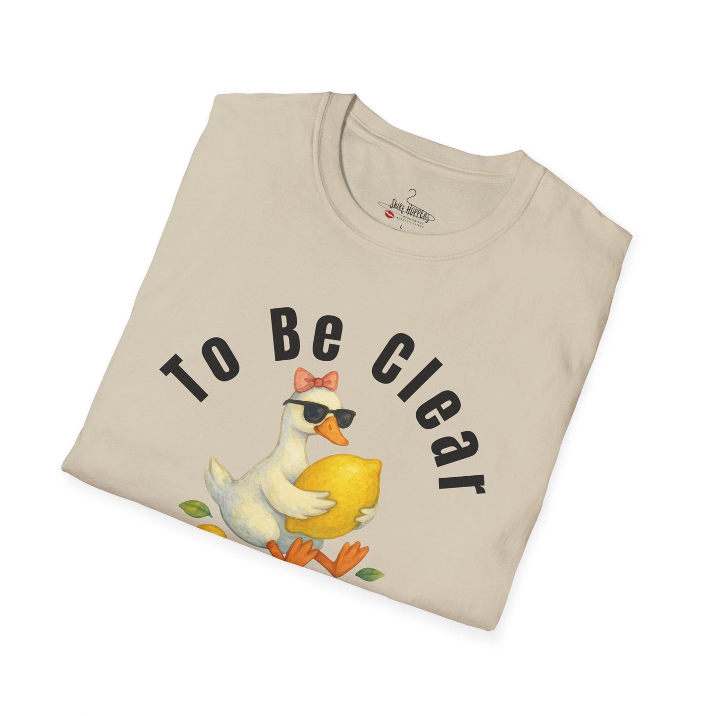 Lemon Squeezy Design, Cute Gift for Foodies, Humor Tee for Casual Outfits, Summer Apparel, - Shirt Happens Graphics