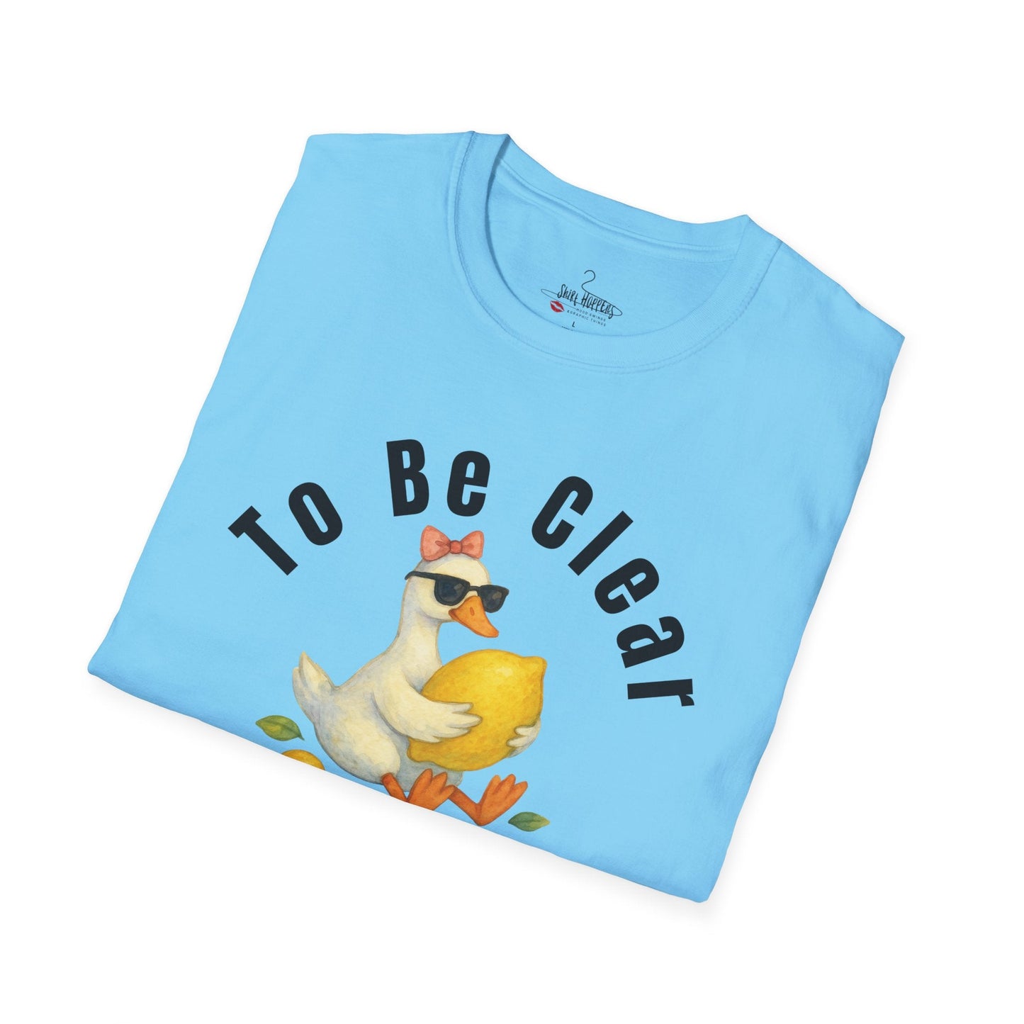Lemon Squeezy Design, Cute Gift for Foodies, Humor Tee for Casual Outfits, Summer Apparel, - Shirt Happens Graphics