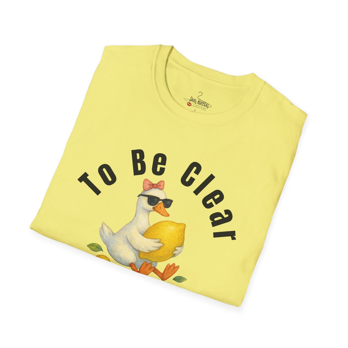 Lemon Squeezy Design, Cute Gift for Foodies, Humor Tee for Casual Outfits, Summer Apparel, - Shirt Happens Graphics