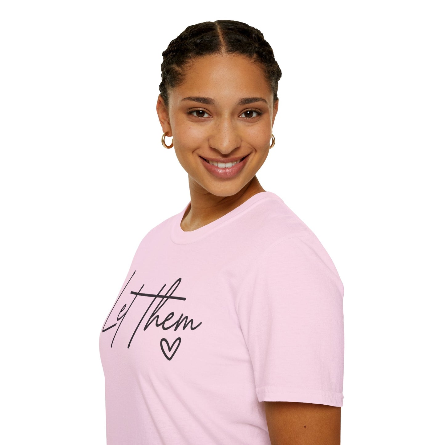 Let Them - Empowering Casual Tee for Everyday Wear - Shirt Happens Graphics