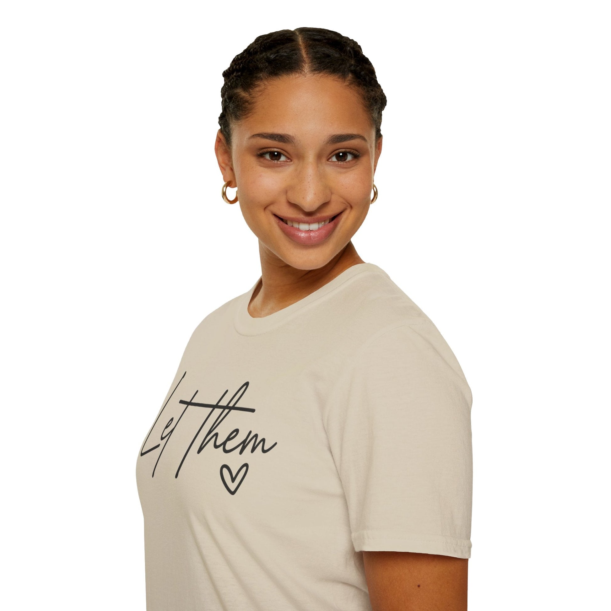Let Them - Empowering Casual Tee for Everyday Wear - Shirt Happens Graphics