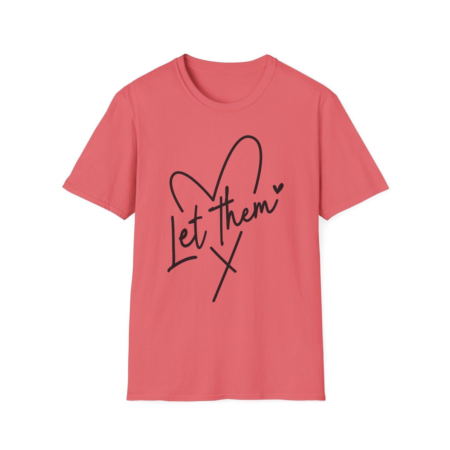 Let Them - Theory / Heart Design Graphic Tee - Shirt Happens Graphics