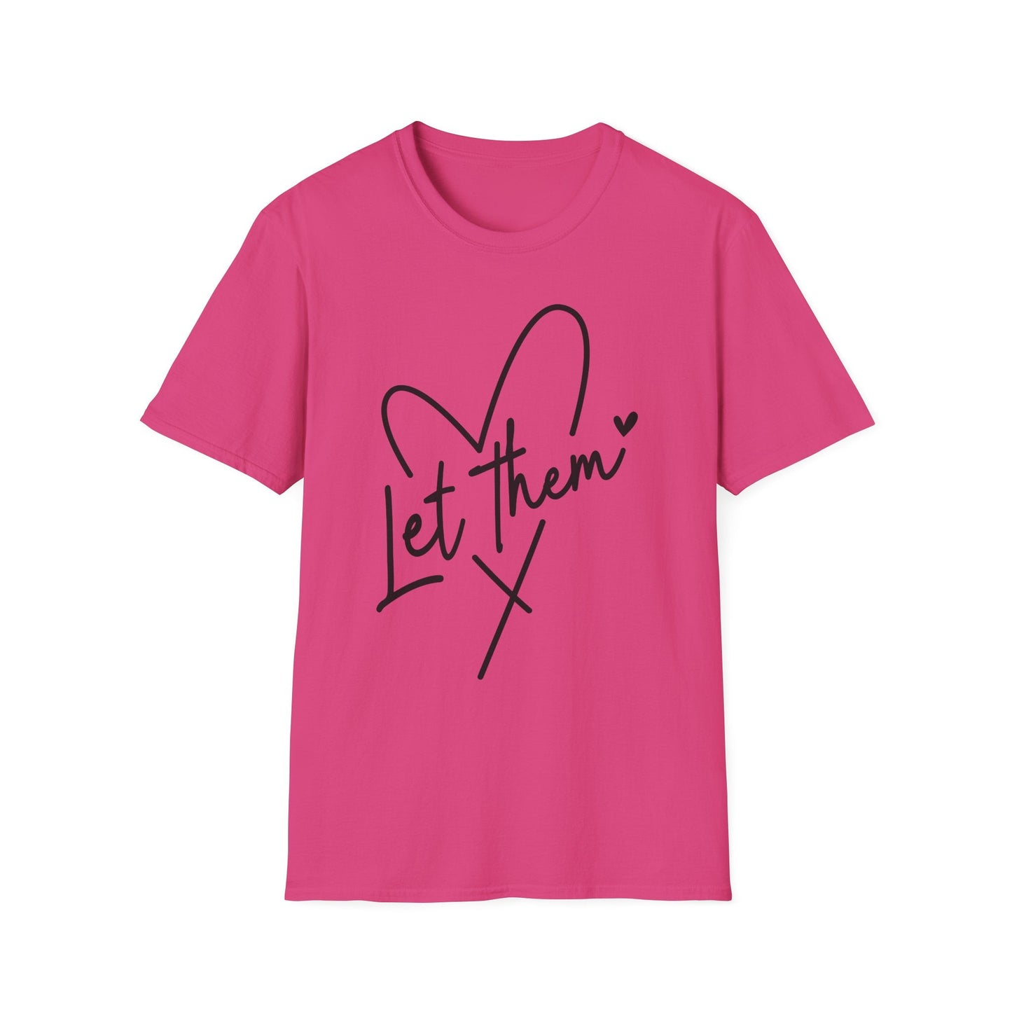 Let Them - Theory / Heart Design Graphic Tee - Shirt Happens Graphics
