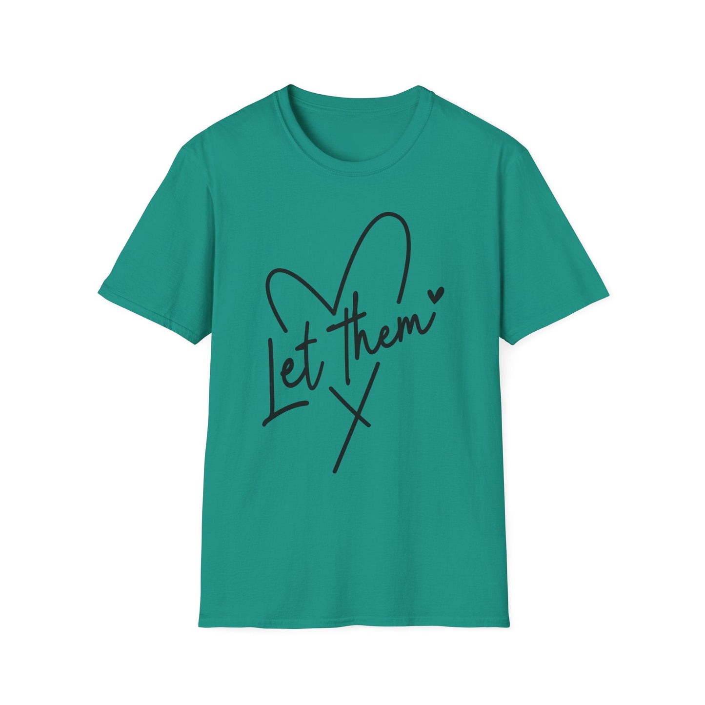 Let Them - Theory / Heart Design Graphic Tee - Shirt Happens Graphics