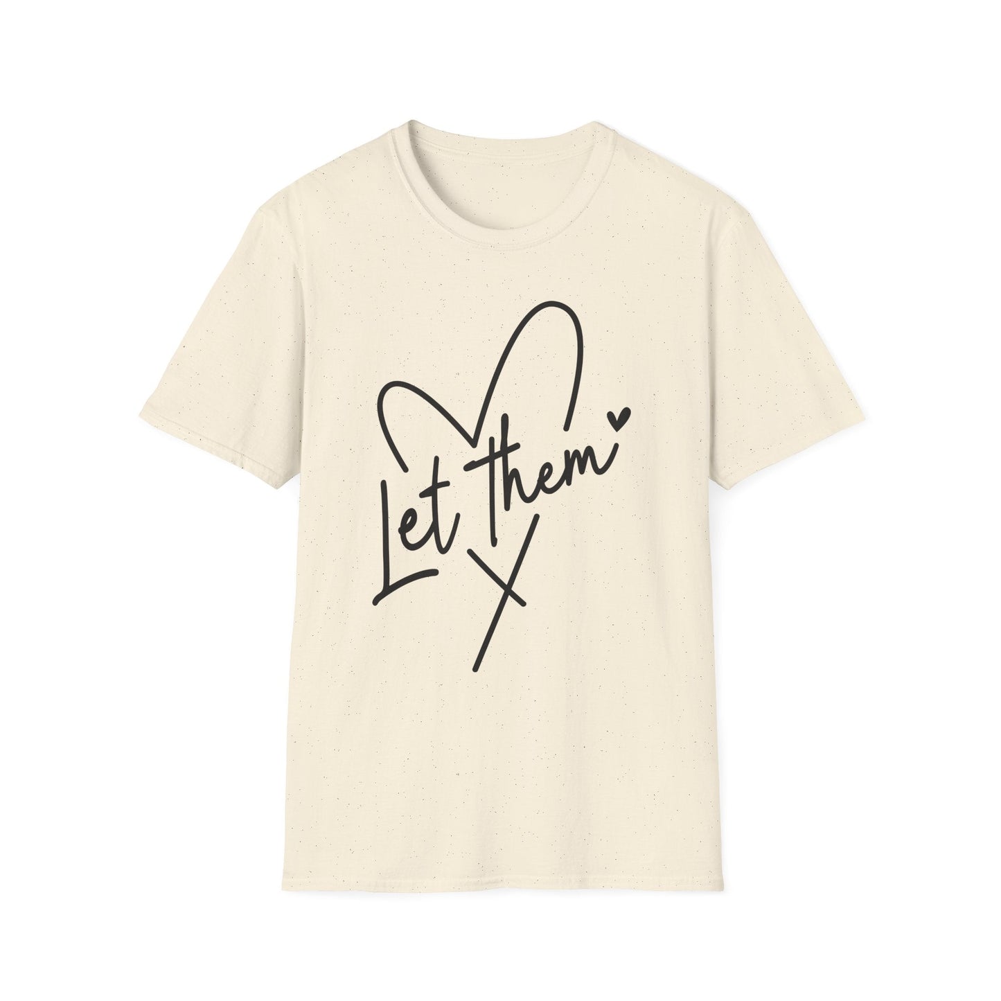 Let Them - Theory / Heart Design Graphic Tee - Shirt Happens Graphics