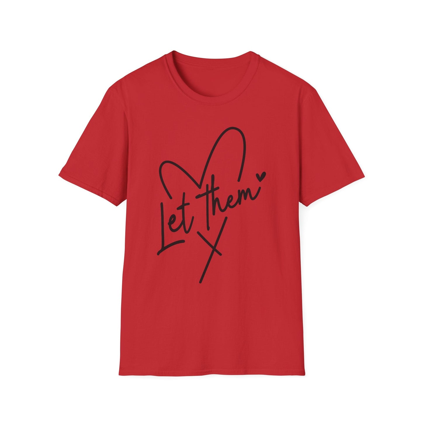 Let Them - Theory / Heart Design Graphic Tee - Shirt Happens Graphics