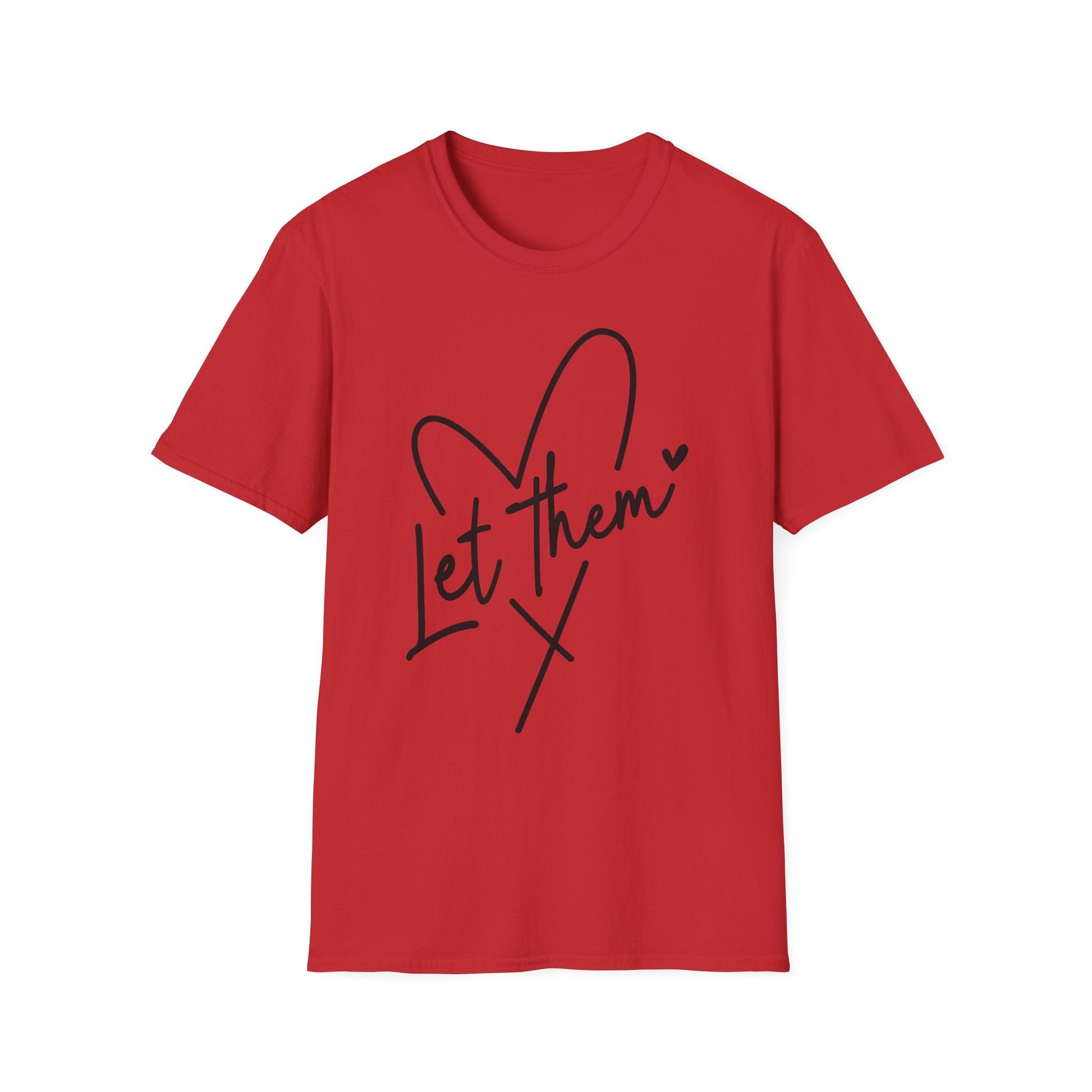 Let Them - Theory / Heart Design Graphic Tee - Shirt Happens Graphics
