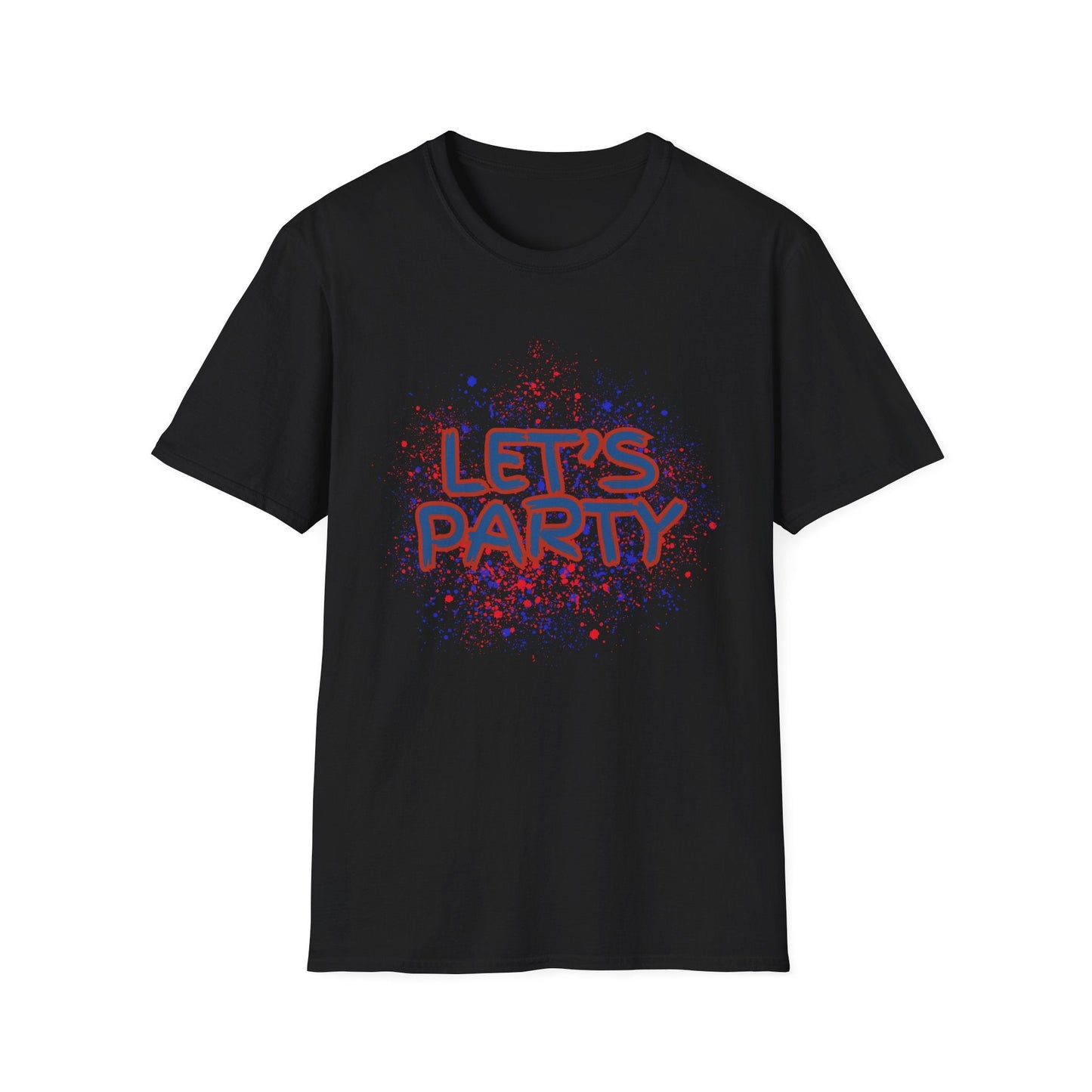 Let's Party - Fun Celebration Tee - Shirt Happens Graphics
