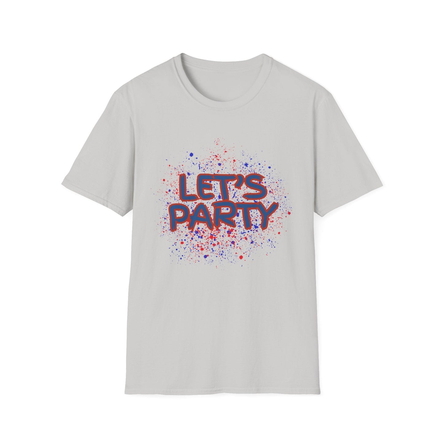 Let's Party - Fun Celebration Tee - Shirt Happens Graphics