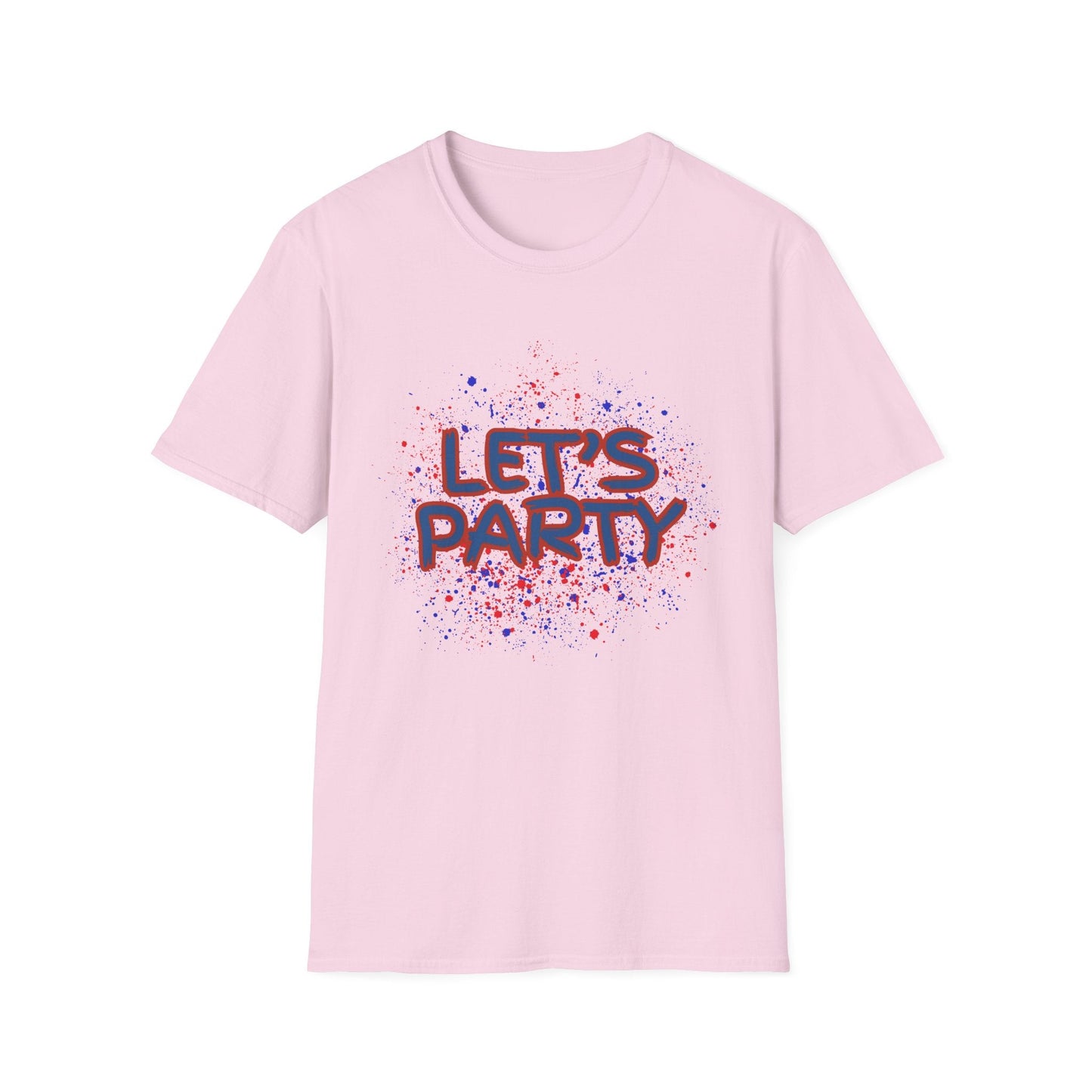 Let's Party - Fun Celebration Tee - Shirt Happens Graphics