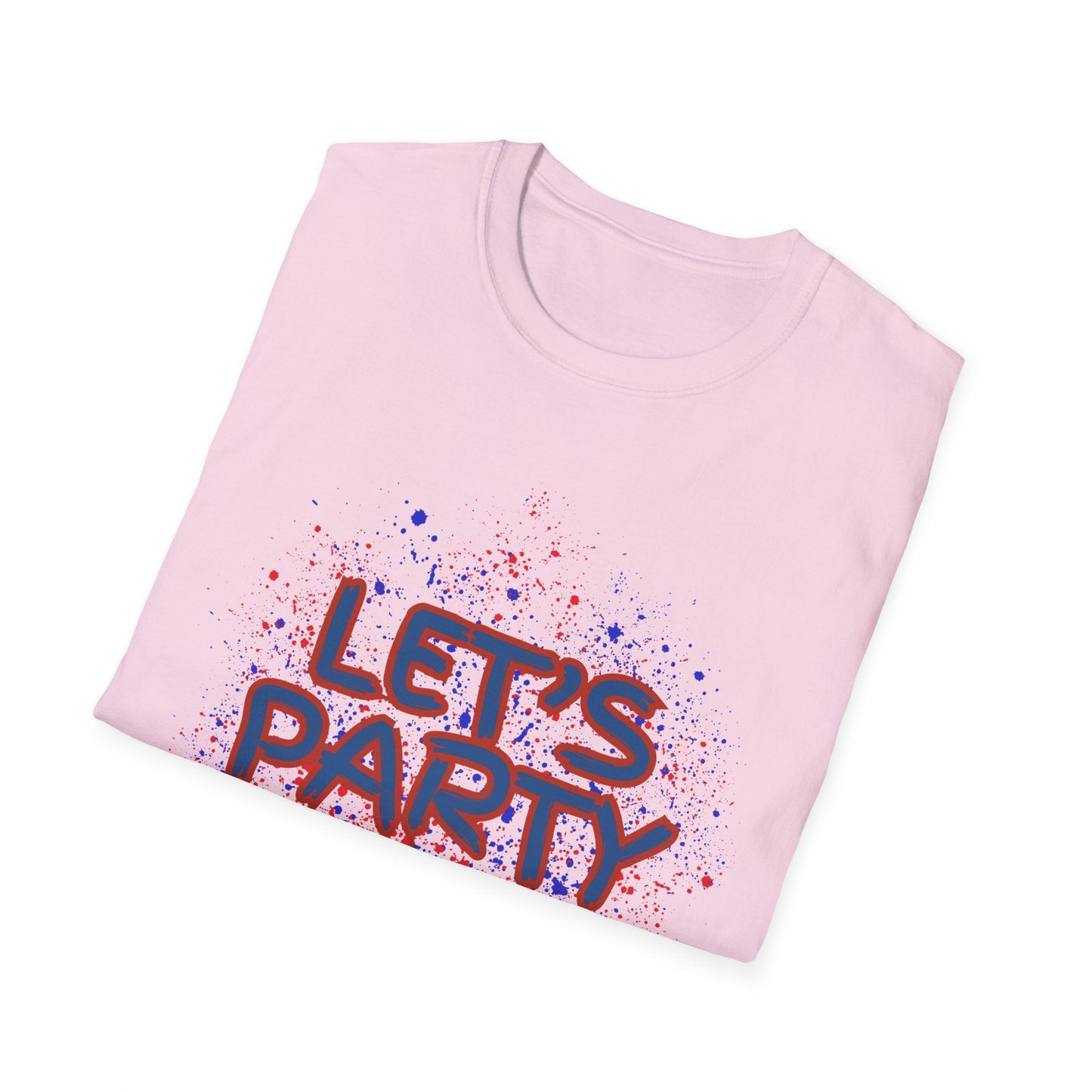 Let's Party - Fun Celebration Tee - Shirt Happens Graphics