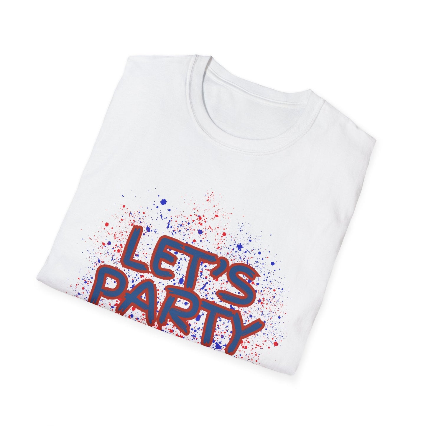 Let's Party - Fun Celebration Tee - Shirt Happens Graphics
