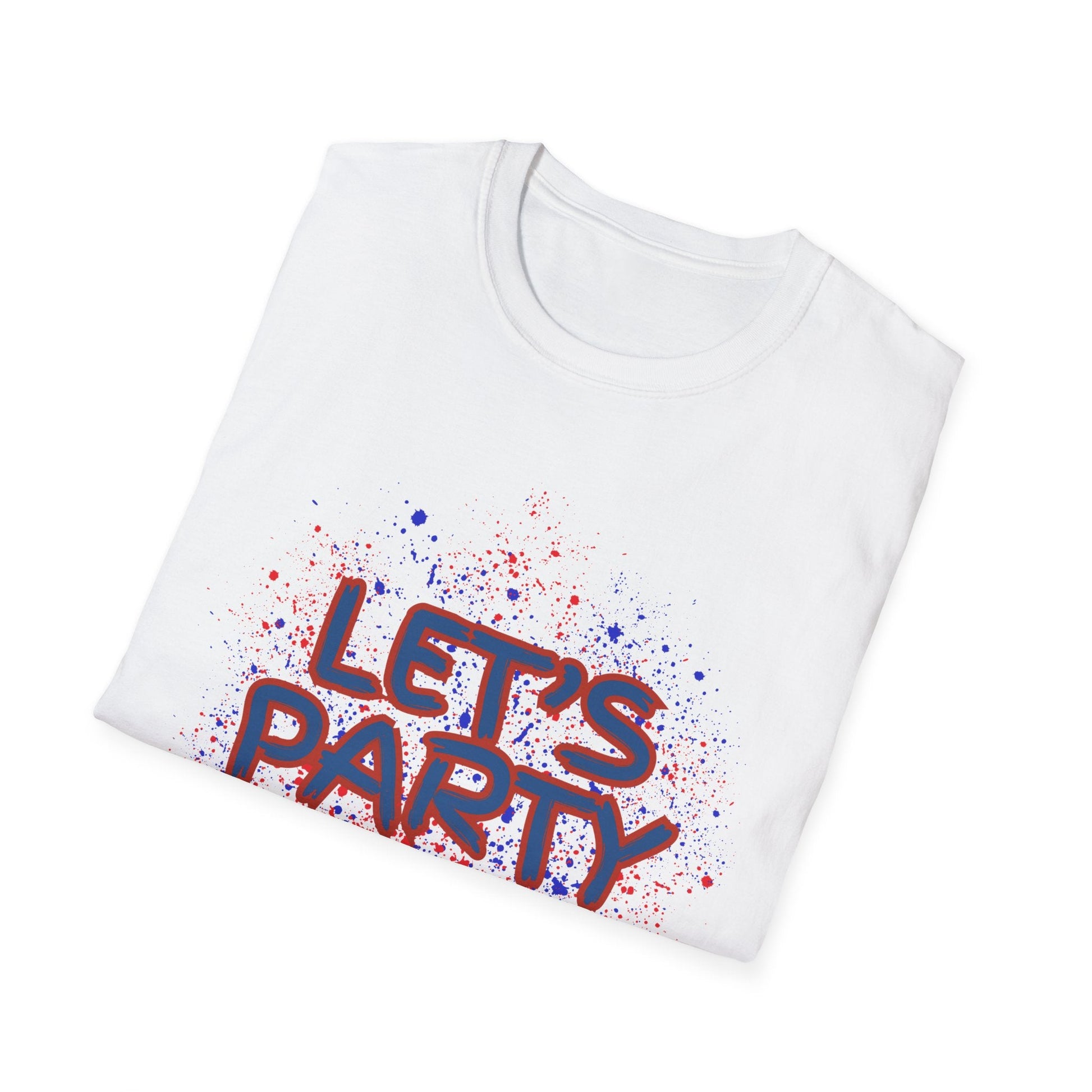 Let's Party - Fun Celebration Tee - Shirt Happens Graphics