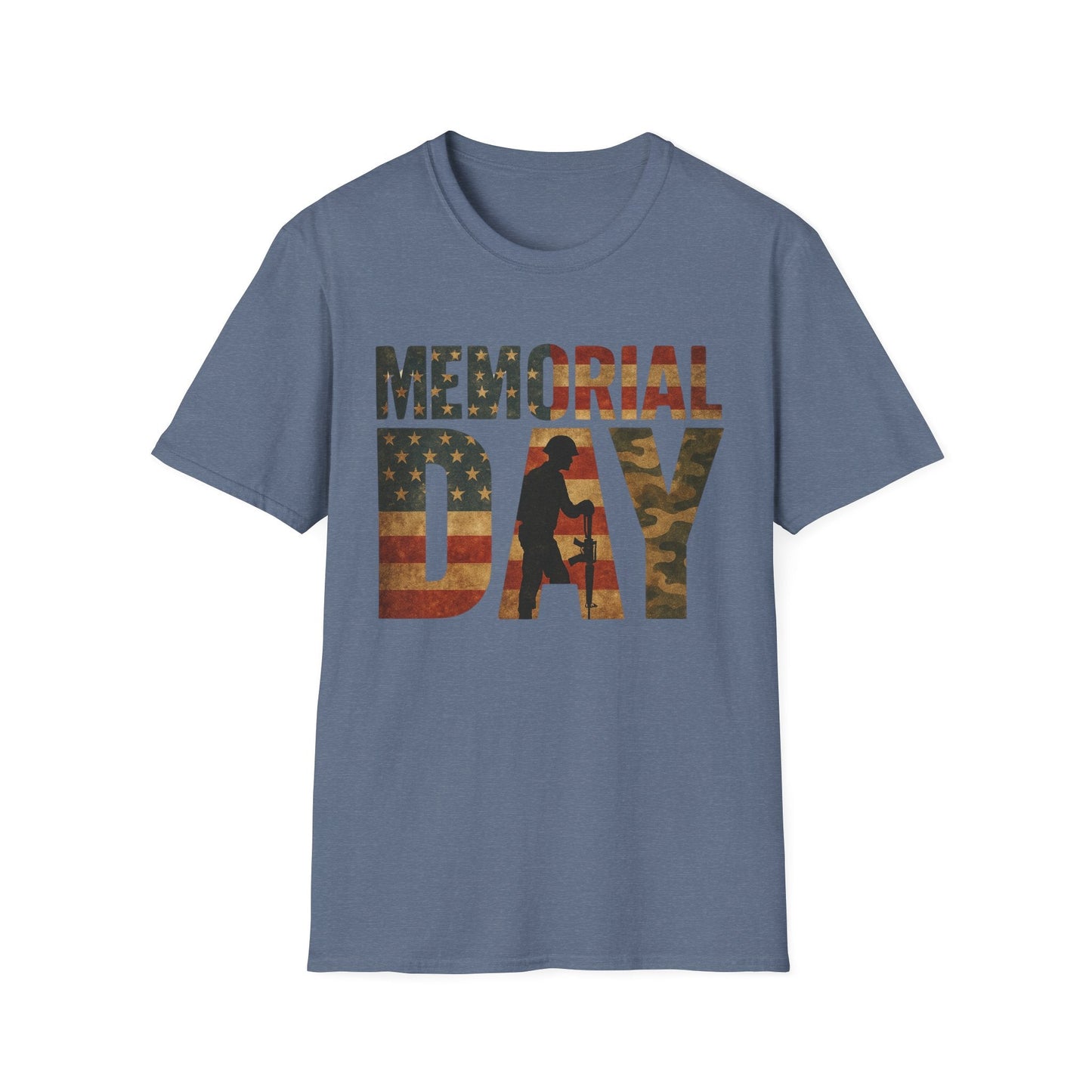 Memorial Day Camo Graphic - T-Shirt - Shirt Happens Graphics