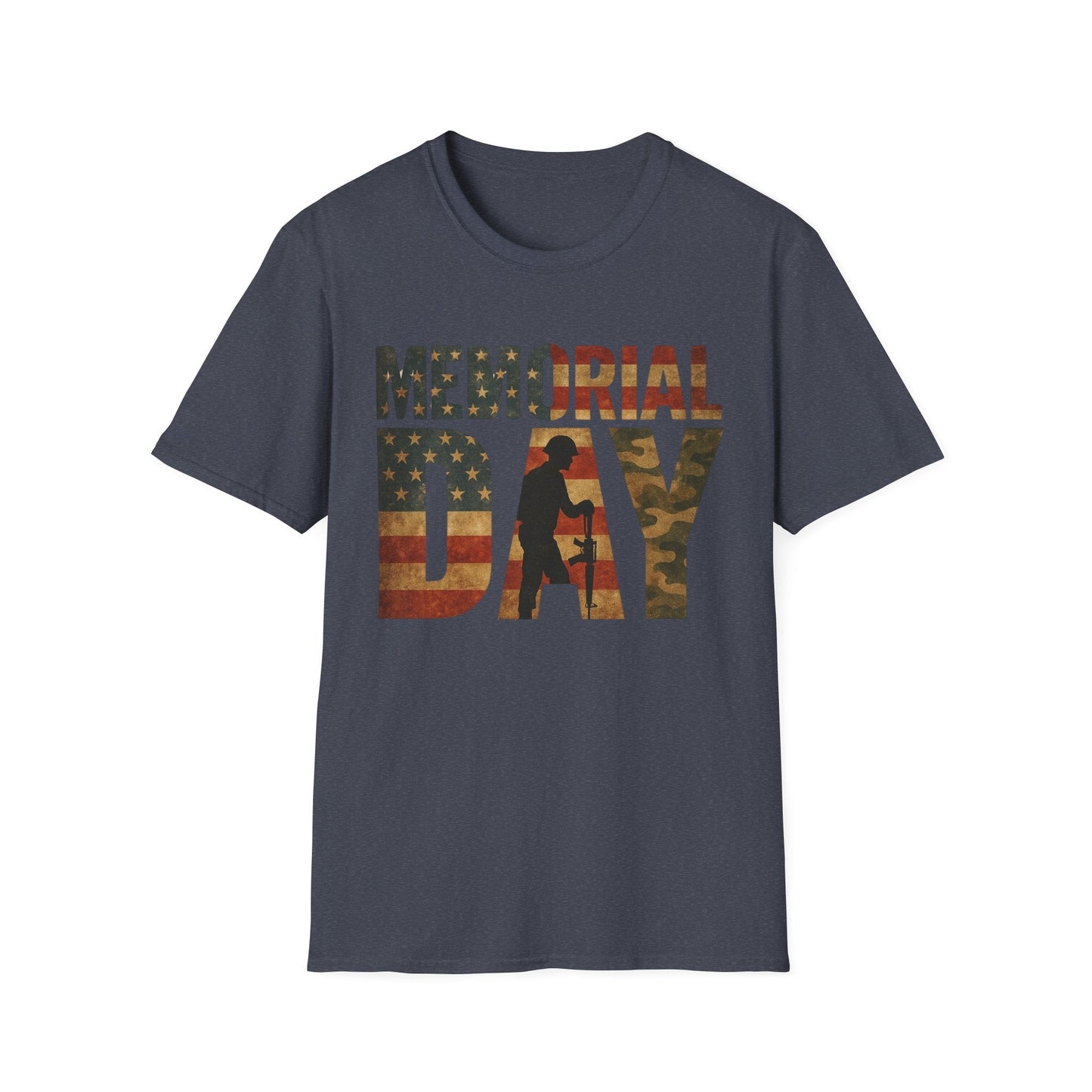 Memorial Day Camo Graphic - T-Shirt - Shirt Happens Graphics