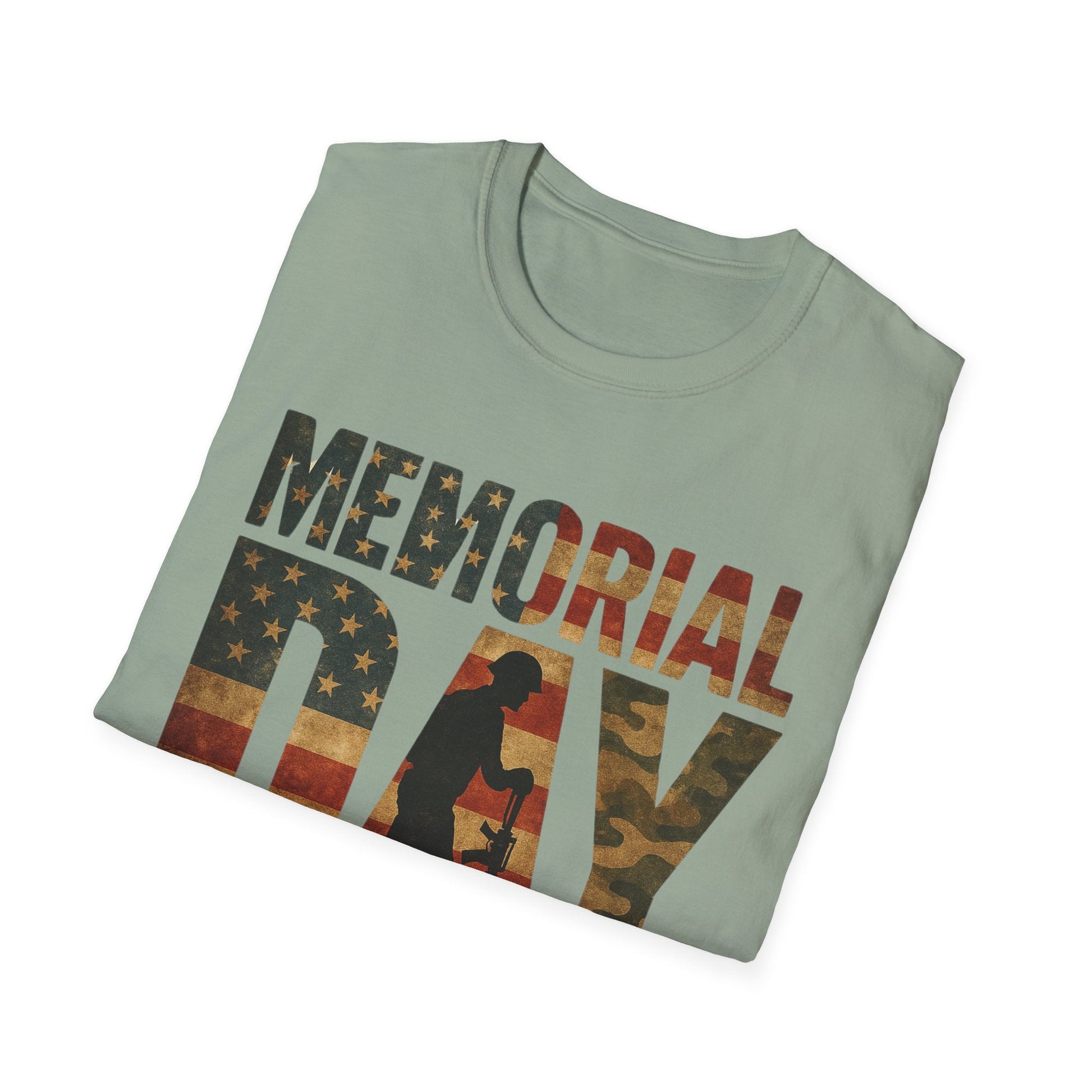 Memorial Day Camo Graphic - T-Shirt - Shirt Happens Graphics