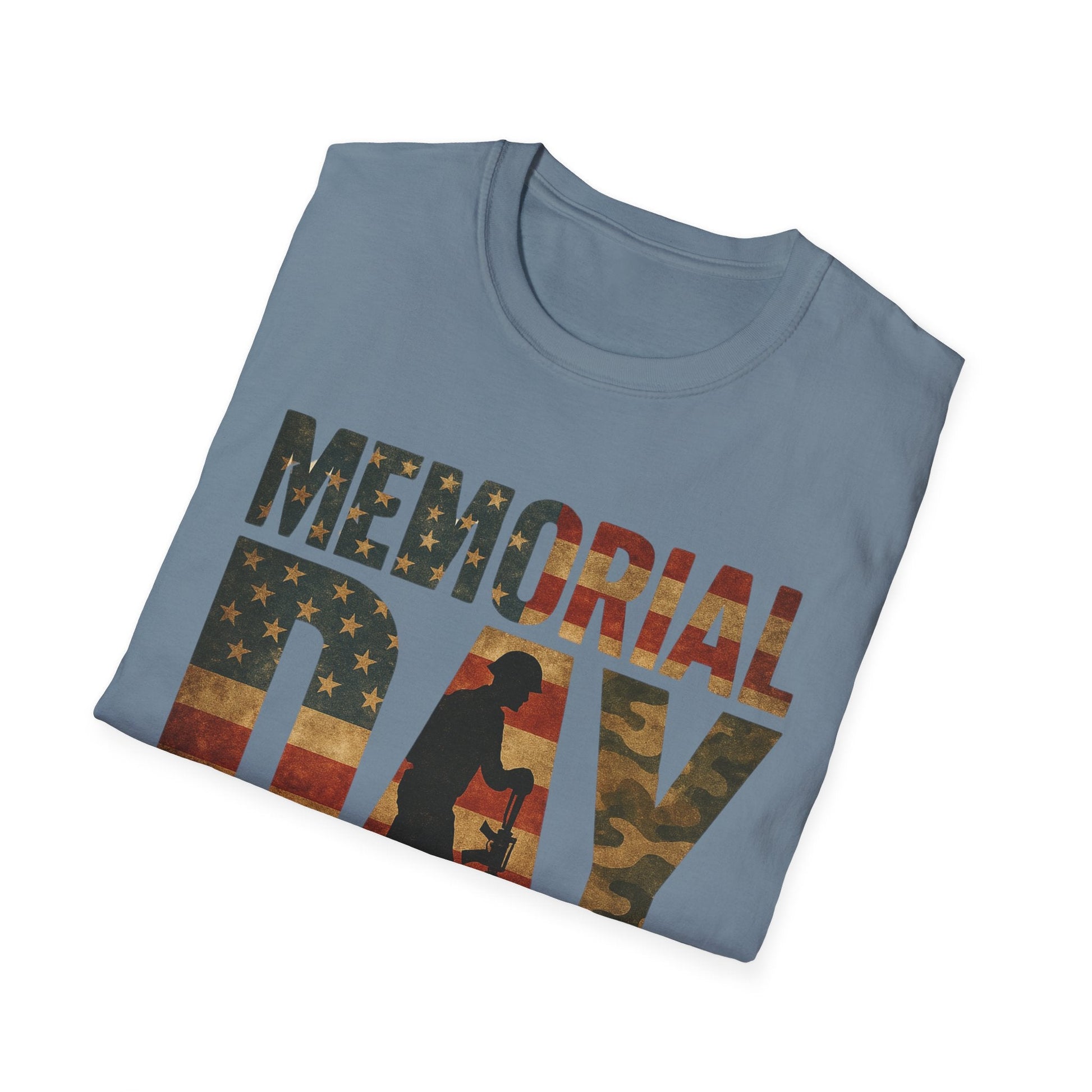 Memorial Day Camo Graphic - T-Shirt - Shirt Happens Graphics