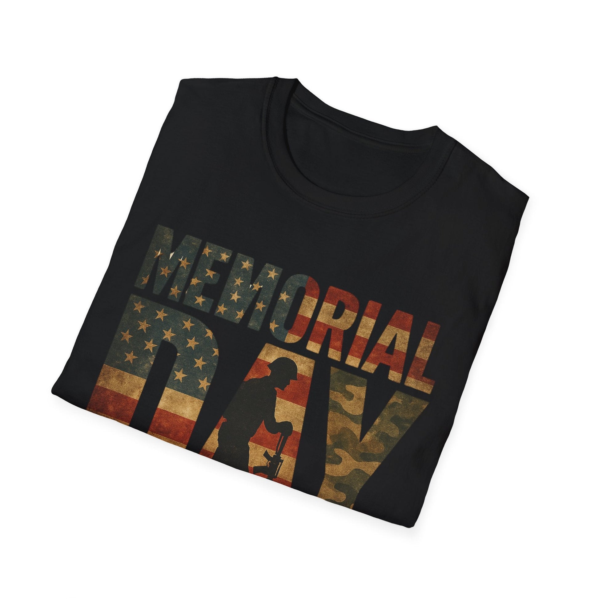 Memorial Day Camo Graphic - T-Shirt - Shirt Happens Graphics