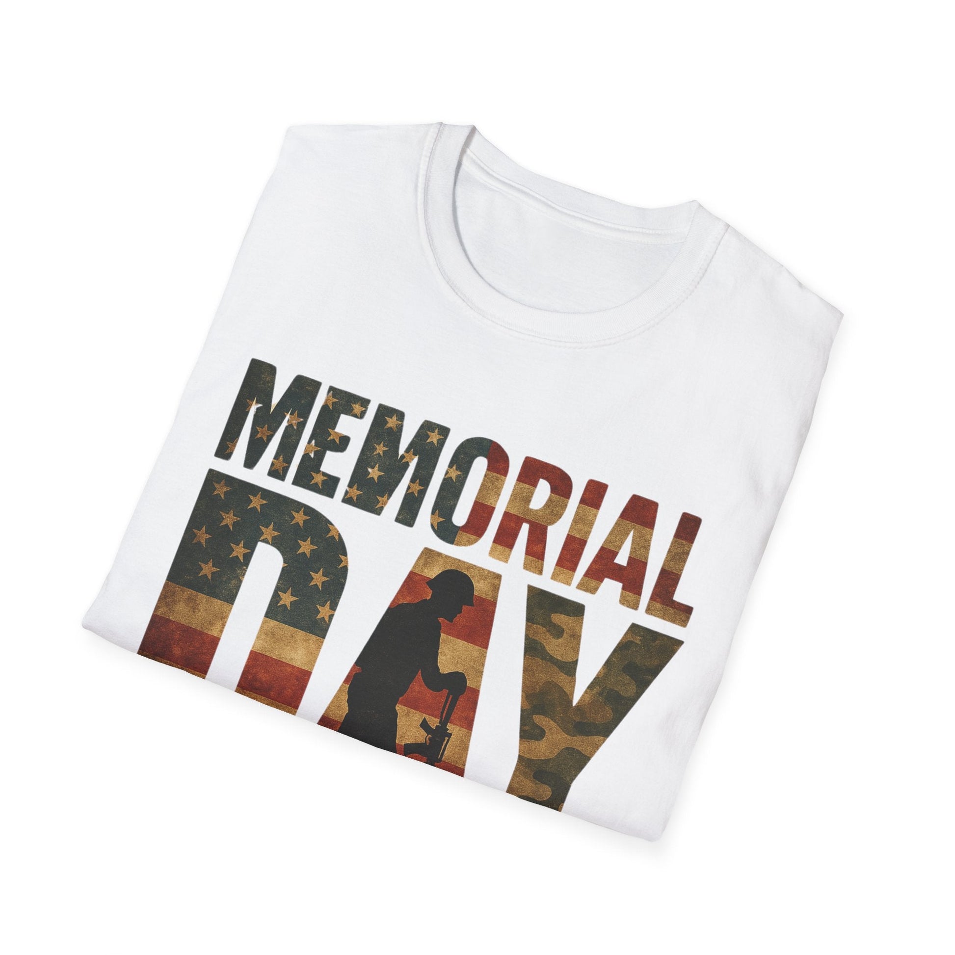 Memorial Day Camo Graphic - T-Shirt - Shirt Happens Graphics