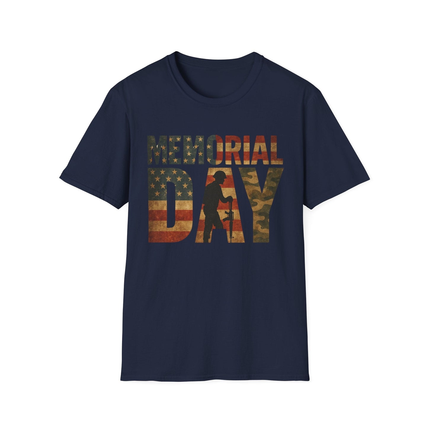 Memorial Day Camo Graphic - T-Shirt - Shirt Happens Graphics