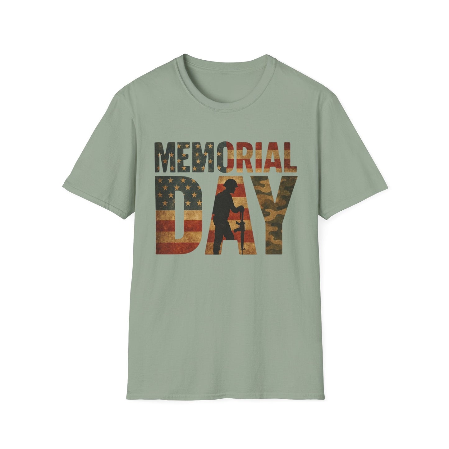 Memorial Day Camo Graphic - T-Shirt - Shirt Happens Graphics