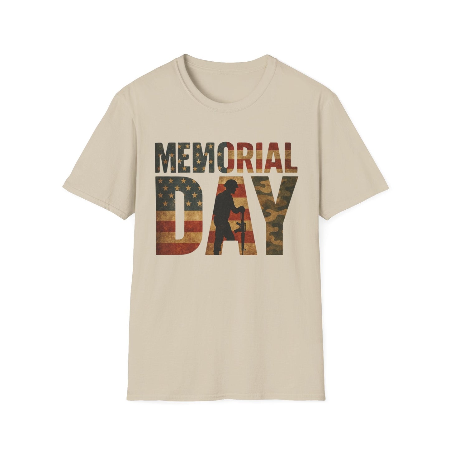 Memorial Day Camo Graphic - T-Shirt - Shirt Happens Graphics