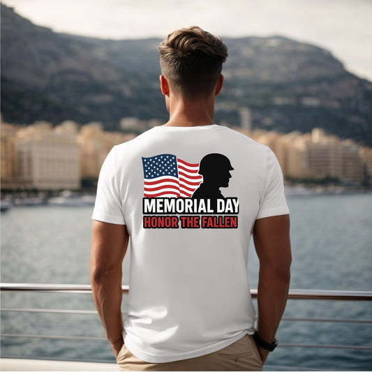 Memorial Day Honor The Fallen - Graphic Tee - Shirt Happens Graphics
