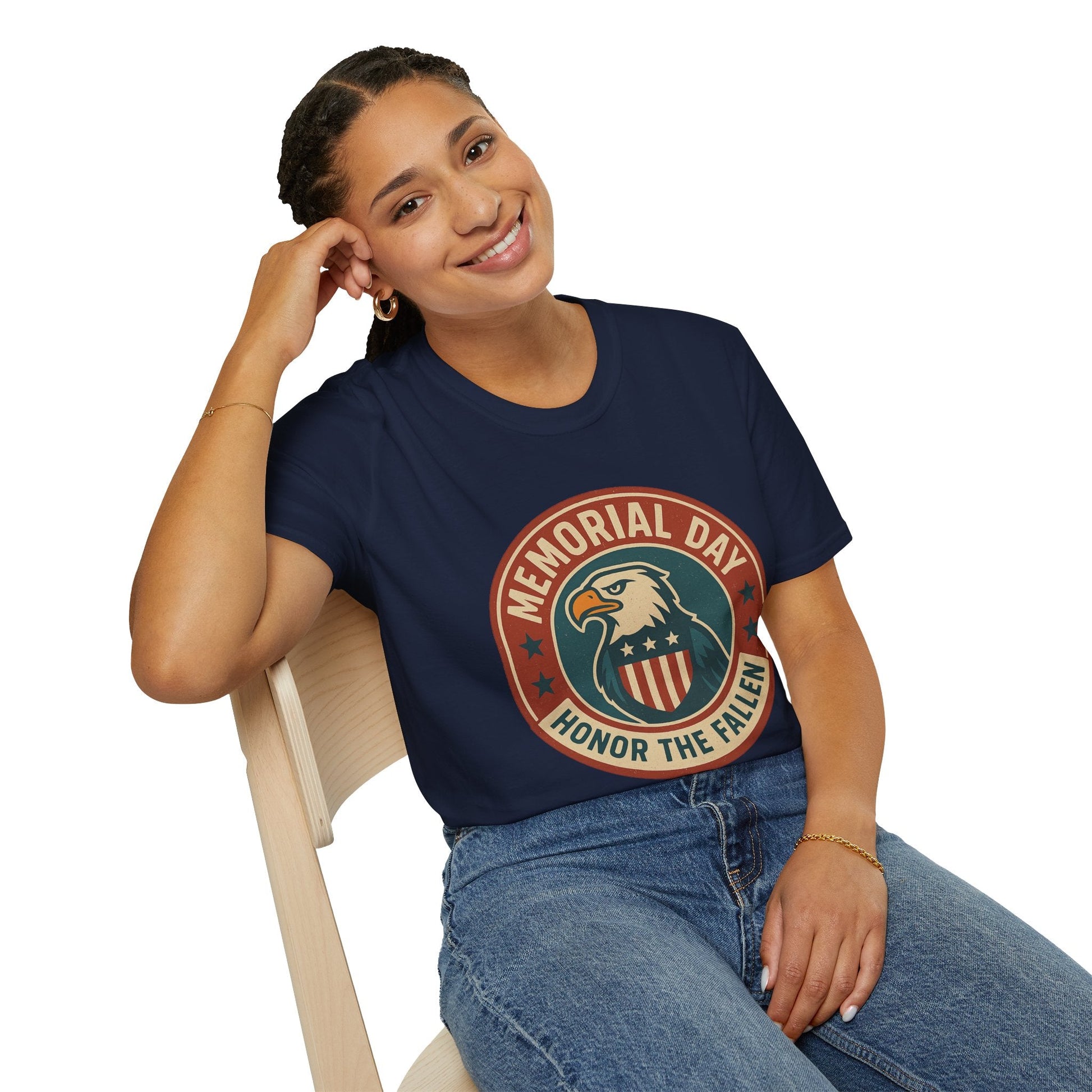 Memorial Day Honor the Fallen T-Shirt, Patriotic Apparel - Shirt Happens Graphics