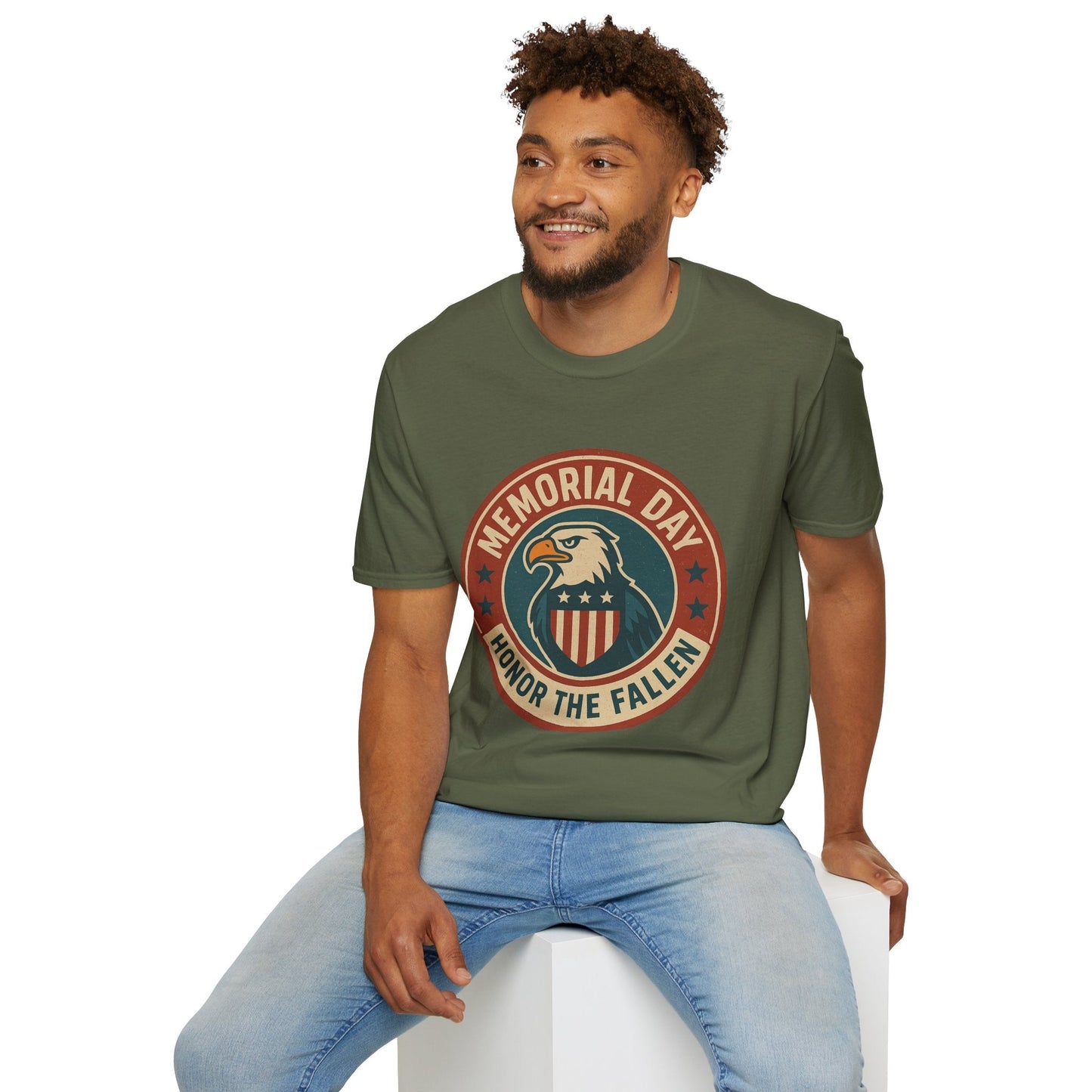 Memorial Day Honor the Fallen T-Shirt, Patriotic Apparel - Shirt Happens Graphics